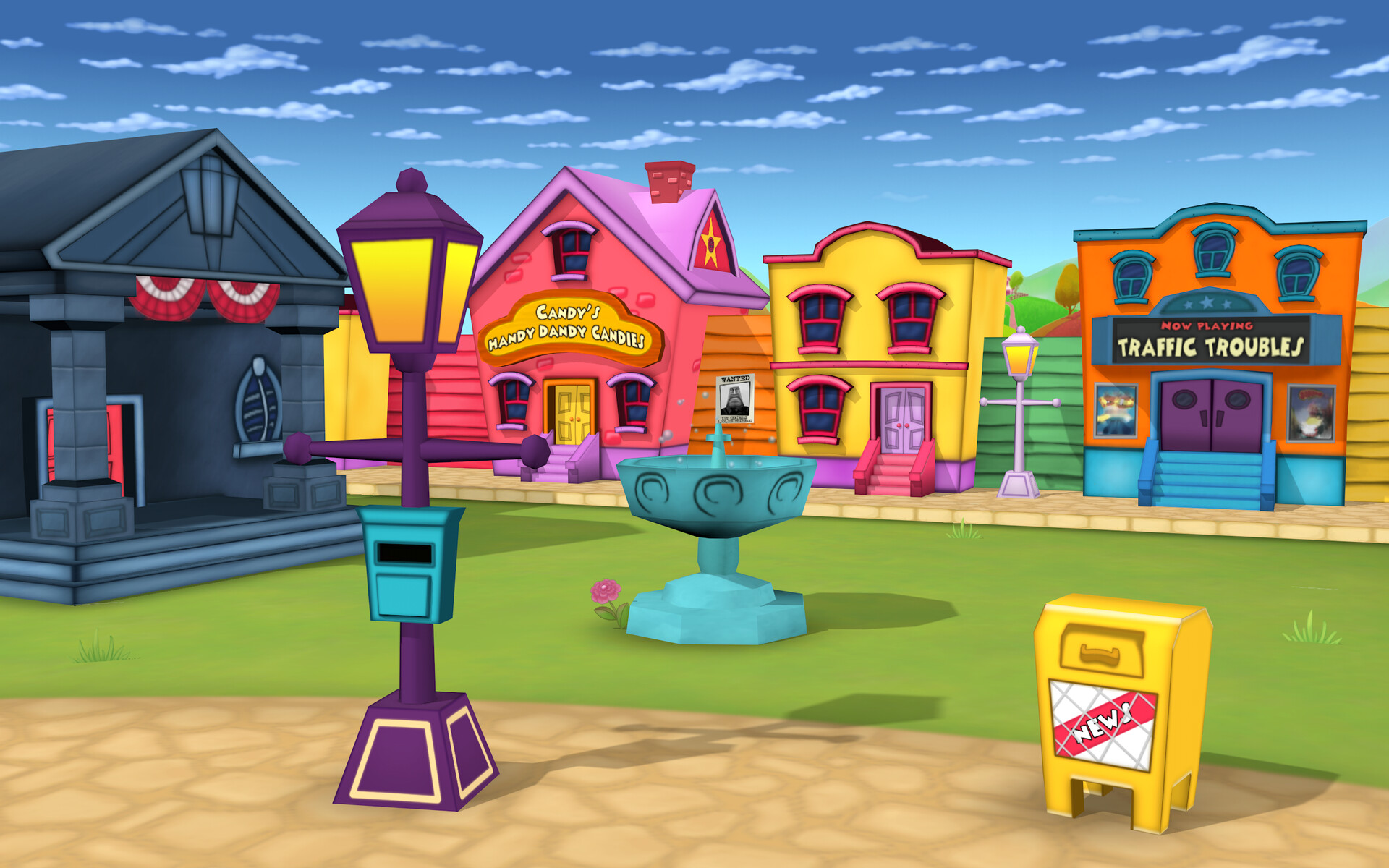 Toontown Background