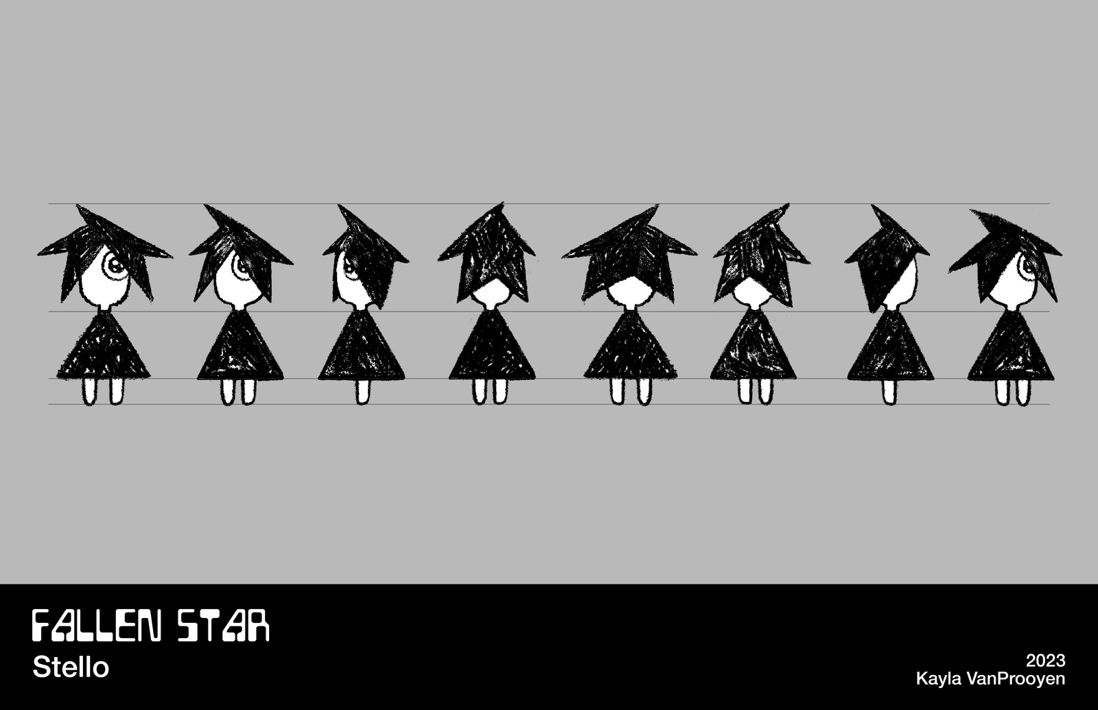 Model Sheet for Stello.