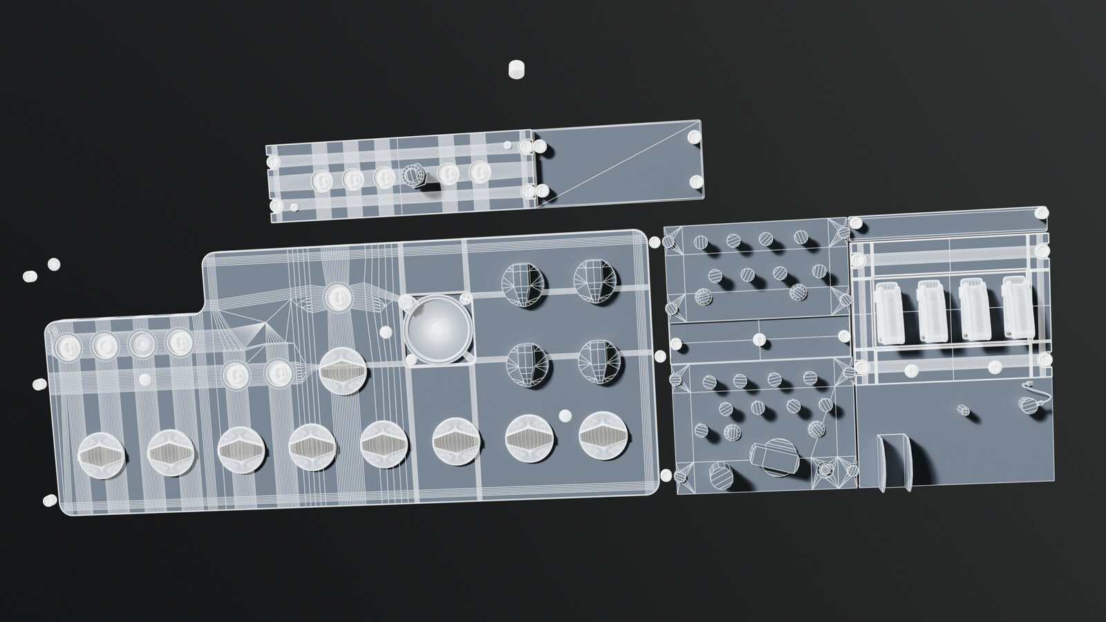 HighPoly Wireframe