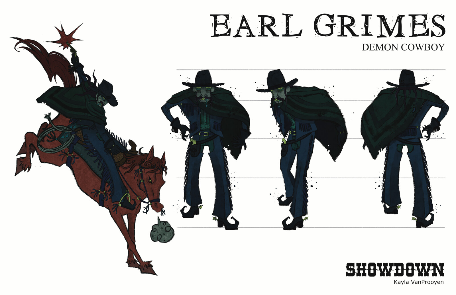 Earl Grimes Character Sheet