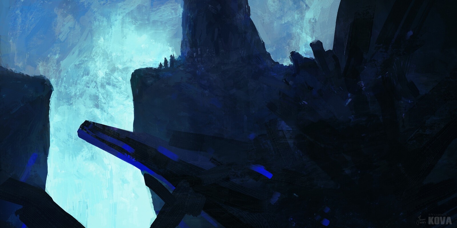An idea for a secret expedition inside a cave