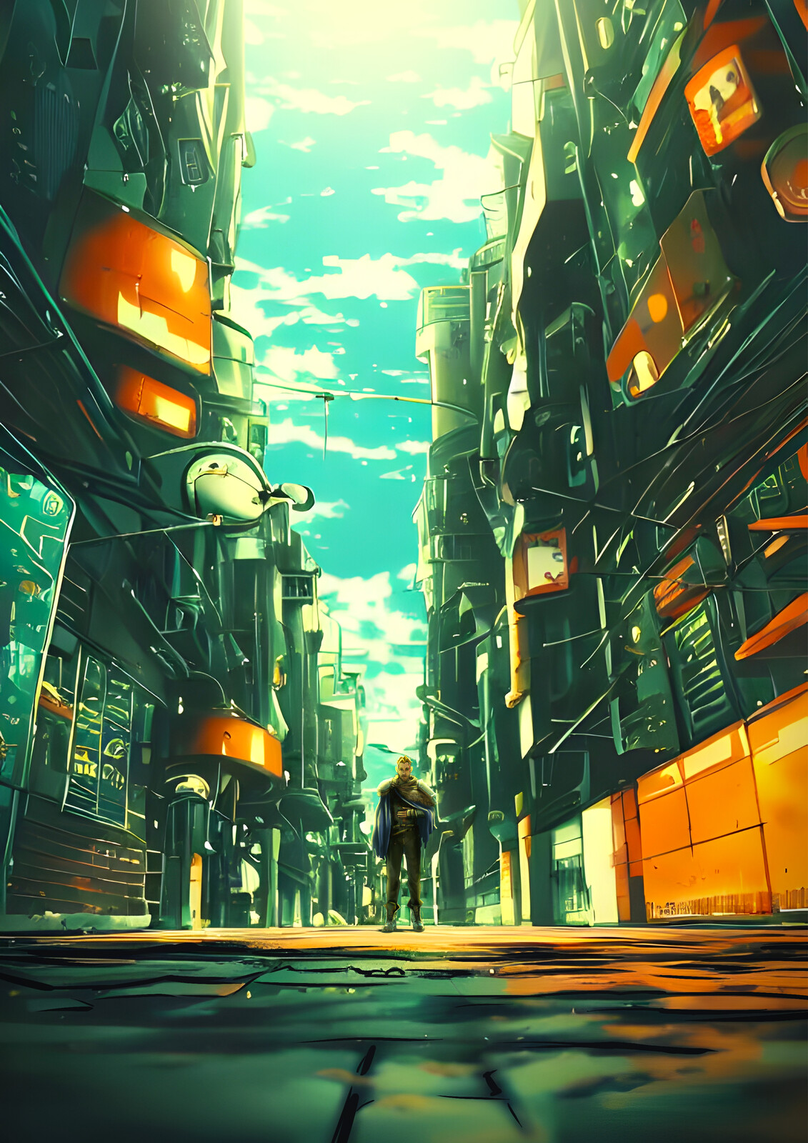 Freed - City Straggle - Concept Art