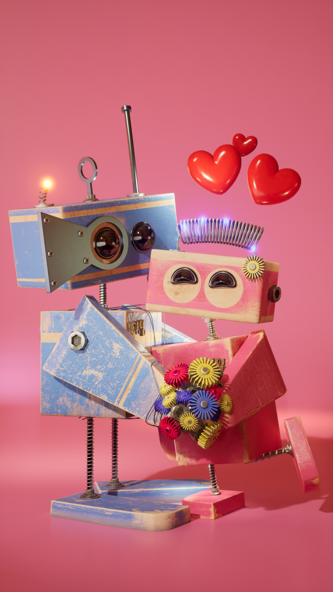 ArtStation - Love Is In The Air 🤖 ️