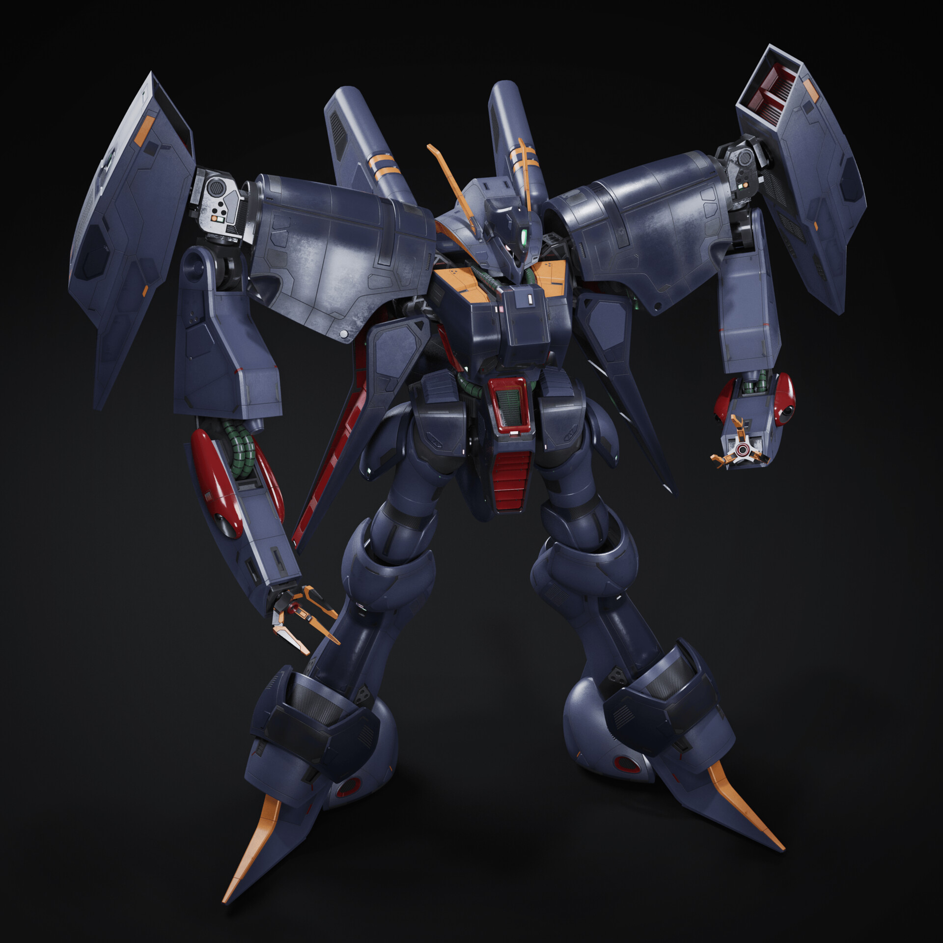 Artstation rx 160 byarlant ver 0087 fan art of gundam z
