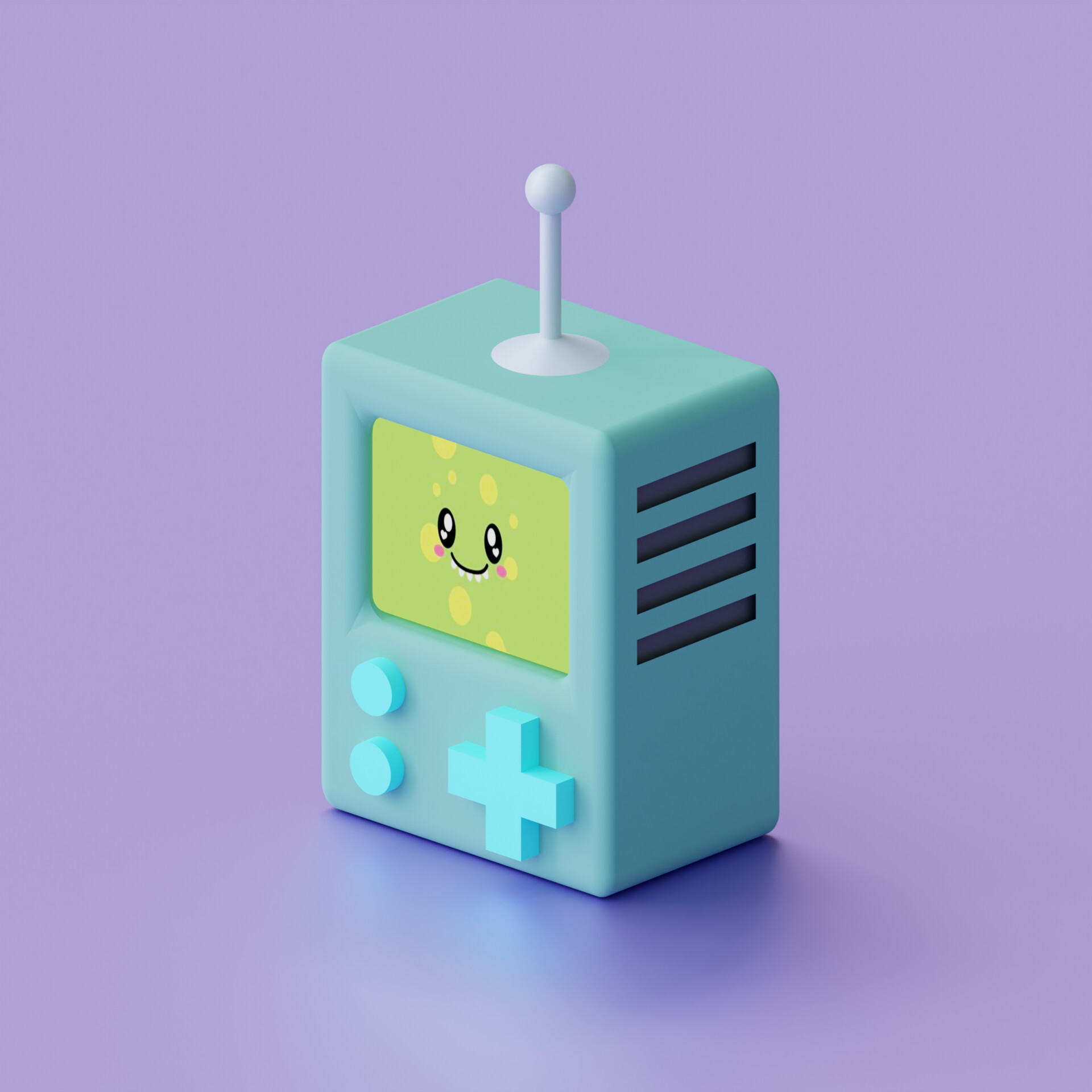 ArtStation - mini console