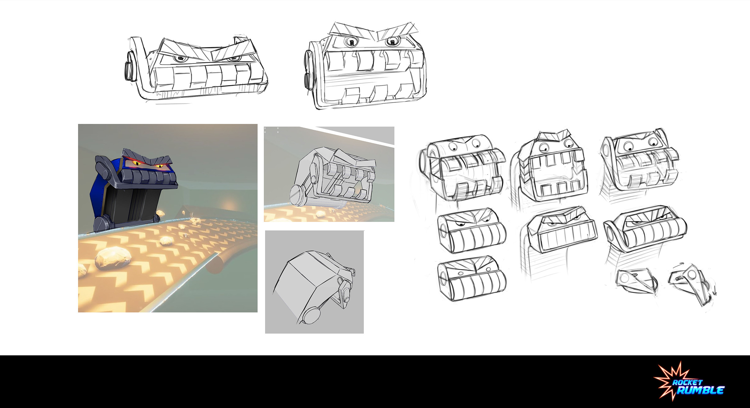 Chomp bot design and movement 