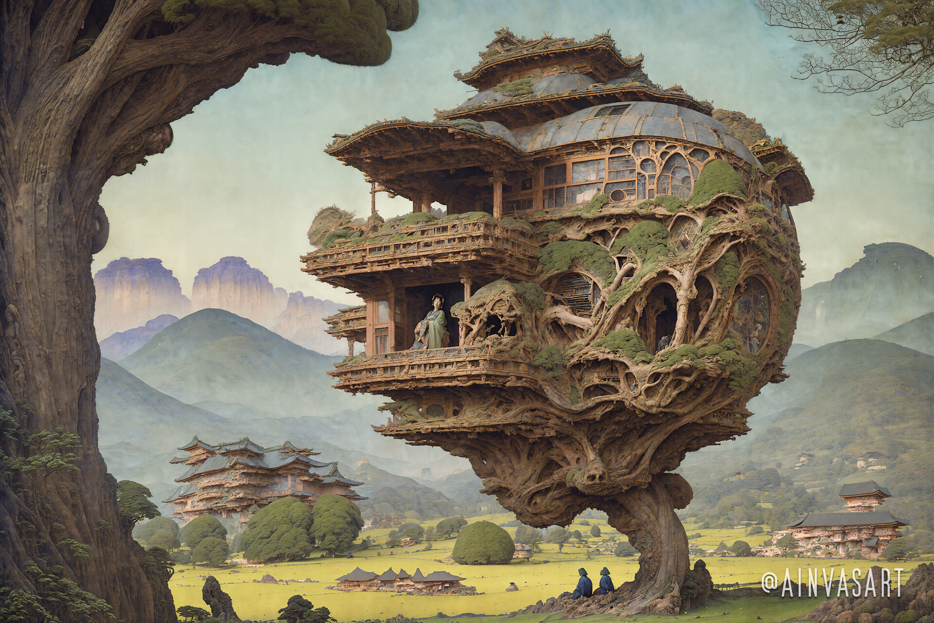 ArtStation The treehouse