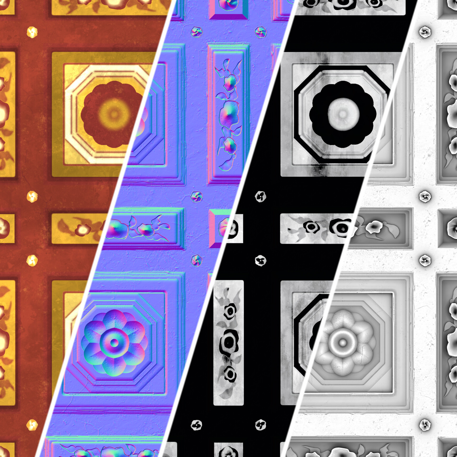 Vinh Pham - Decorated Roman Ceiling Material