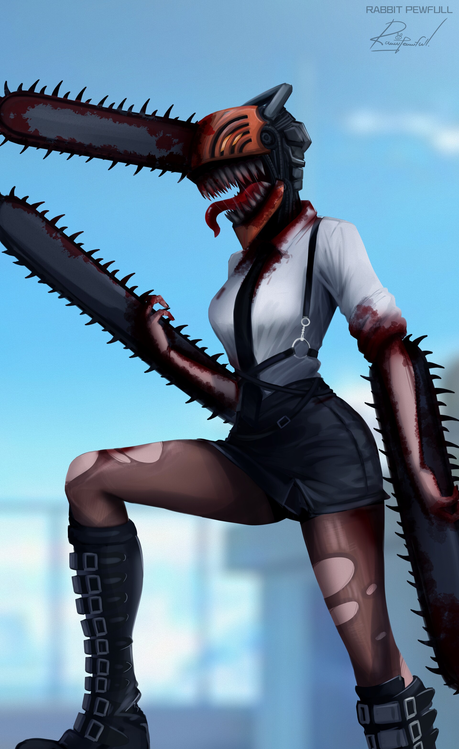 ArtStation Chainsaw girl