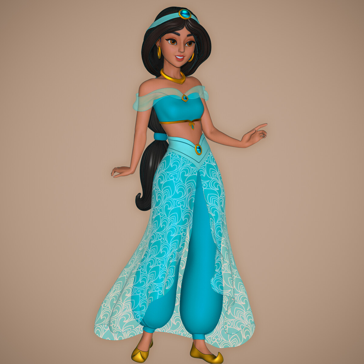 ArtStation - Princess Jasmine 👑