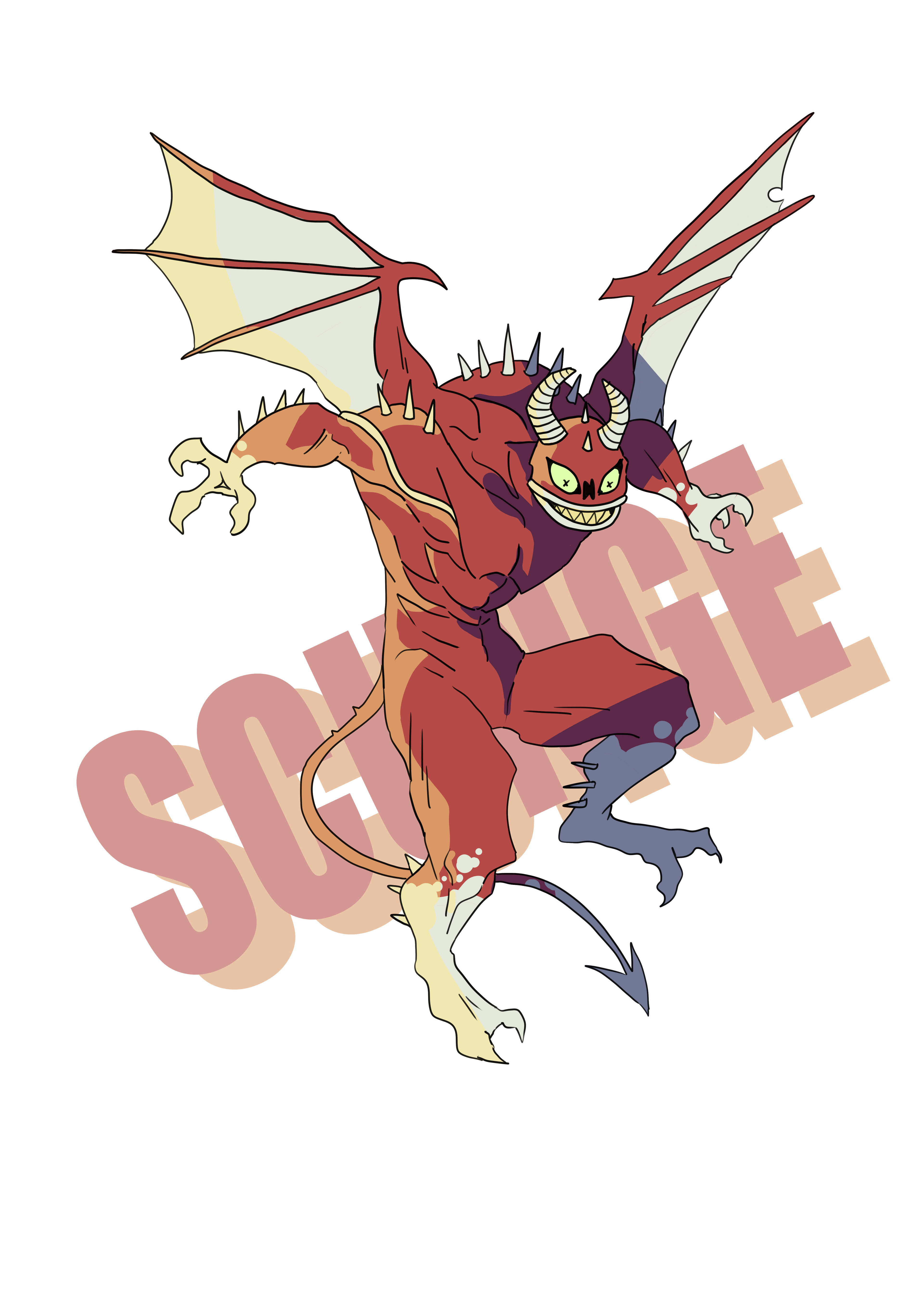 The infamous Scunge! the child-snatcher, the man-eater. He is your worst nightmare. Scourge of the city for thirteen years. Finally slain by an unknown hero, 2185.