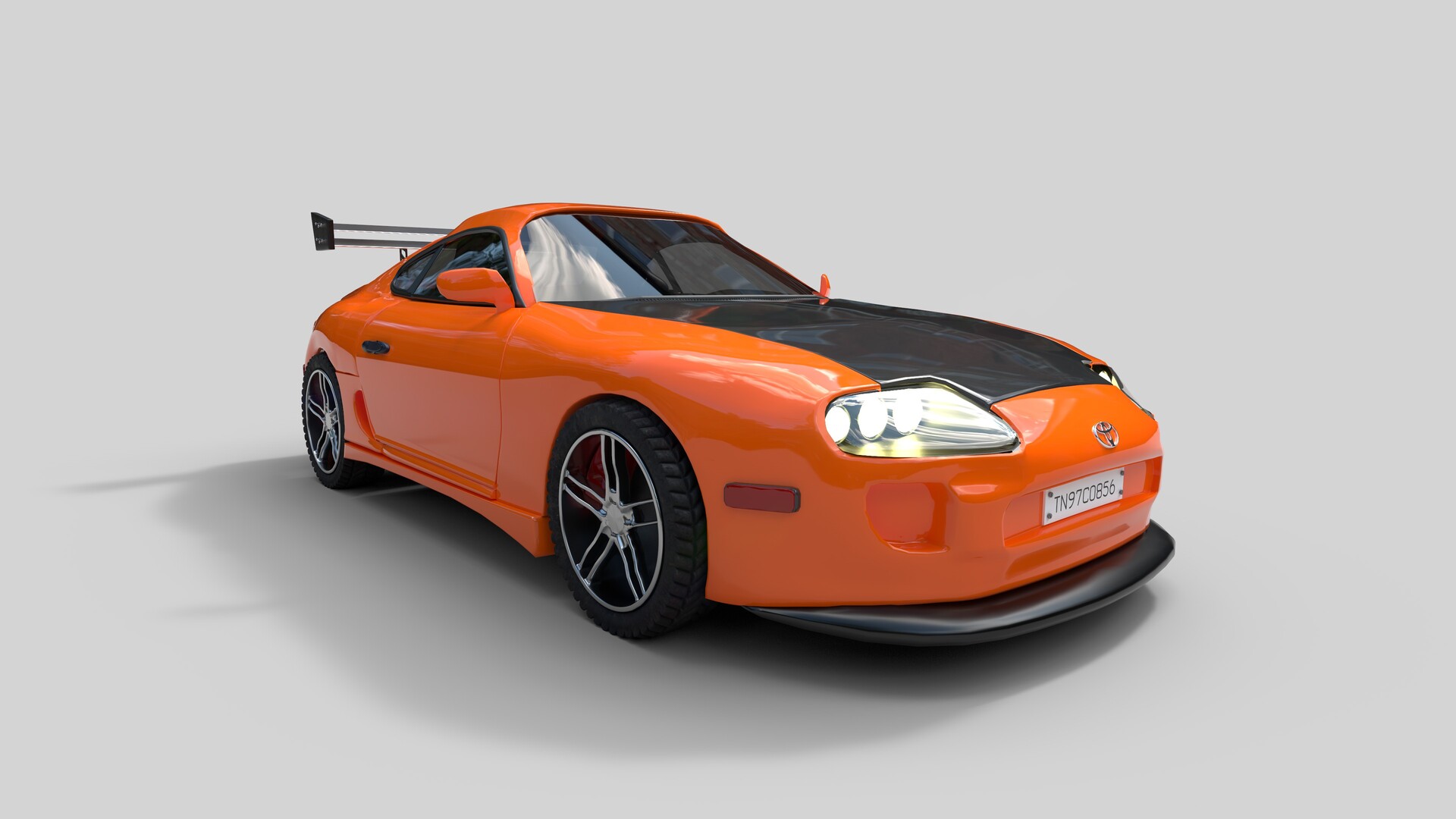 ArtStation - SUPRA CAR