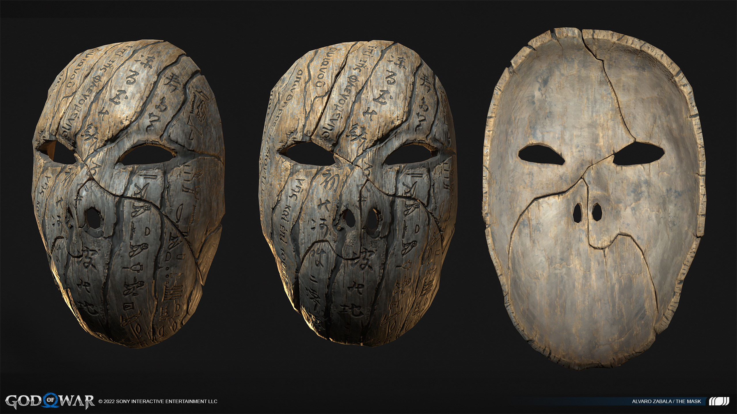 God of War Ragnarok Atreus' Mask 3D Model by HitmanHimself on