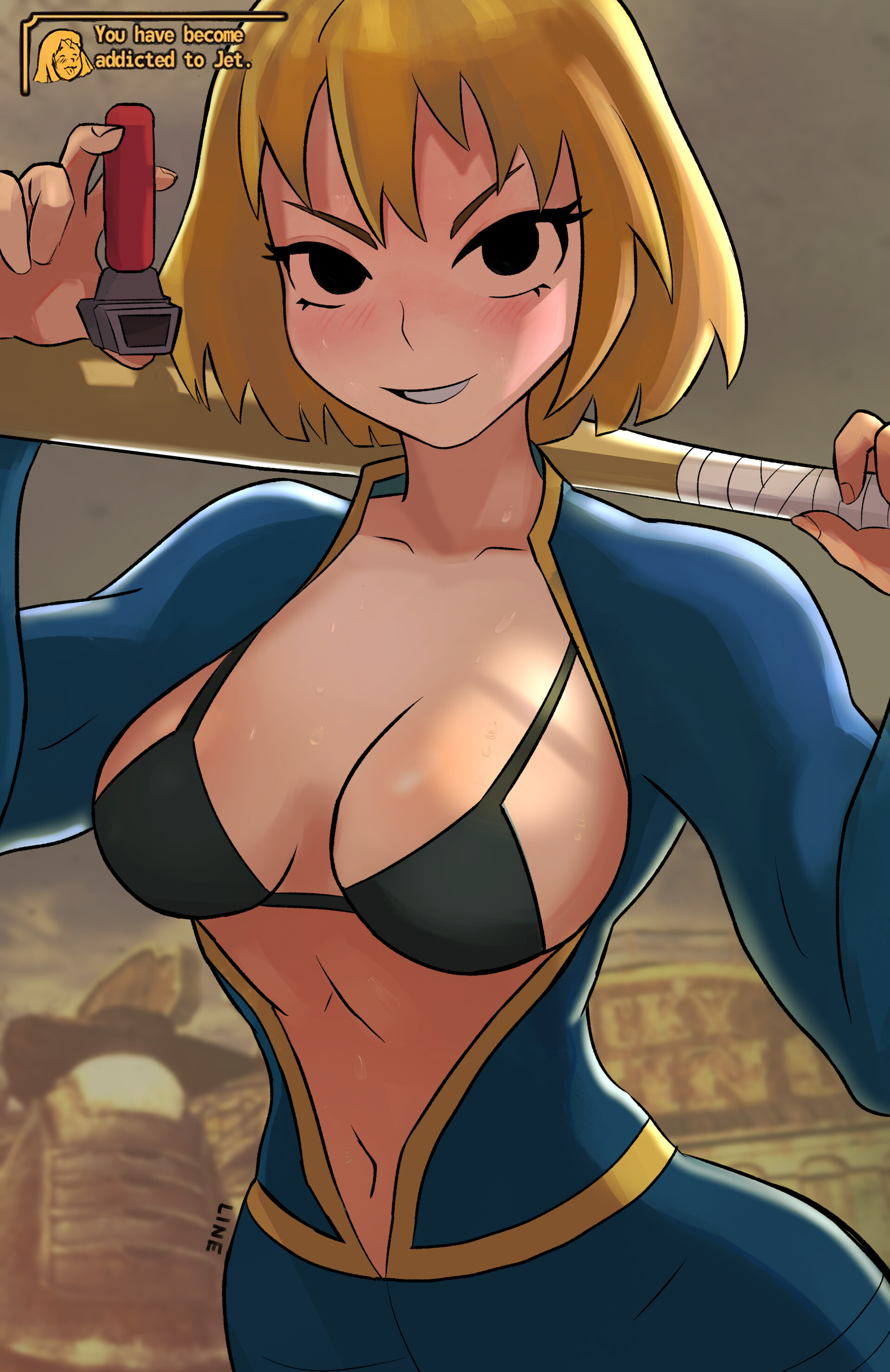 Kleine abando vault girl from fallout series