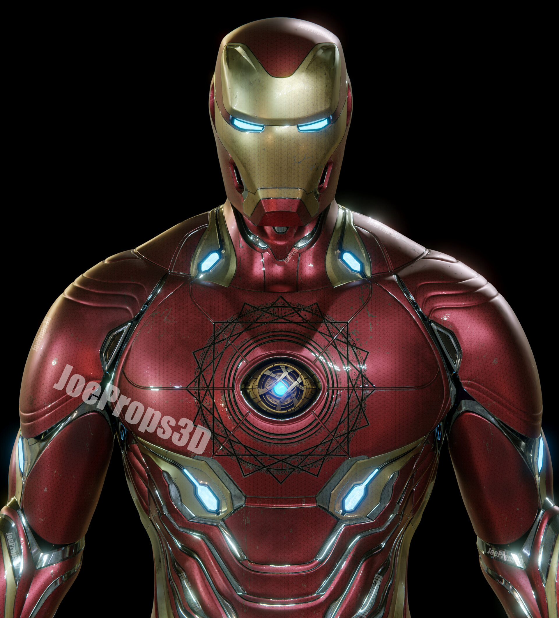 Artstation - 3D Printable Iron-Man Mark 50 Full Suit