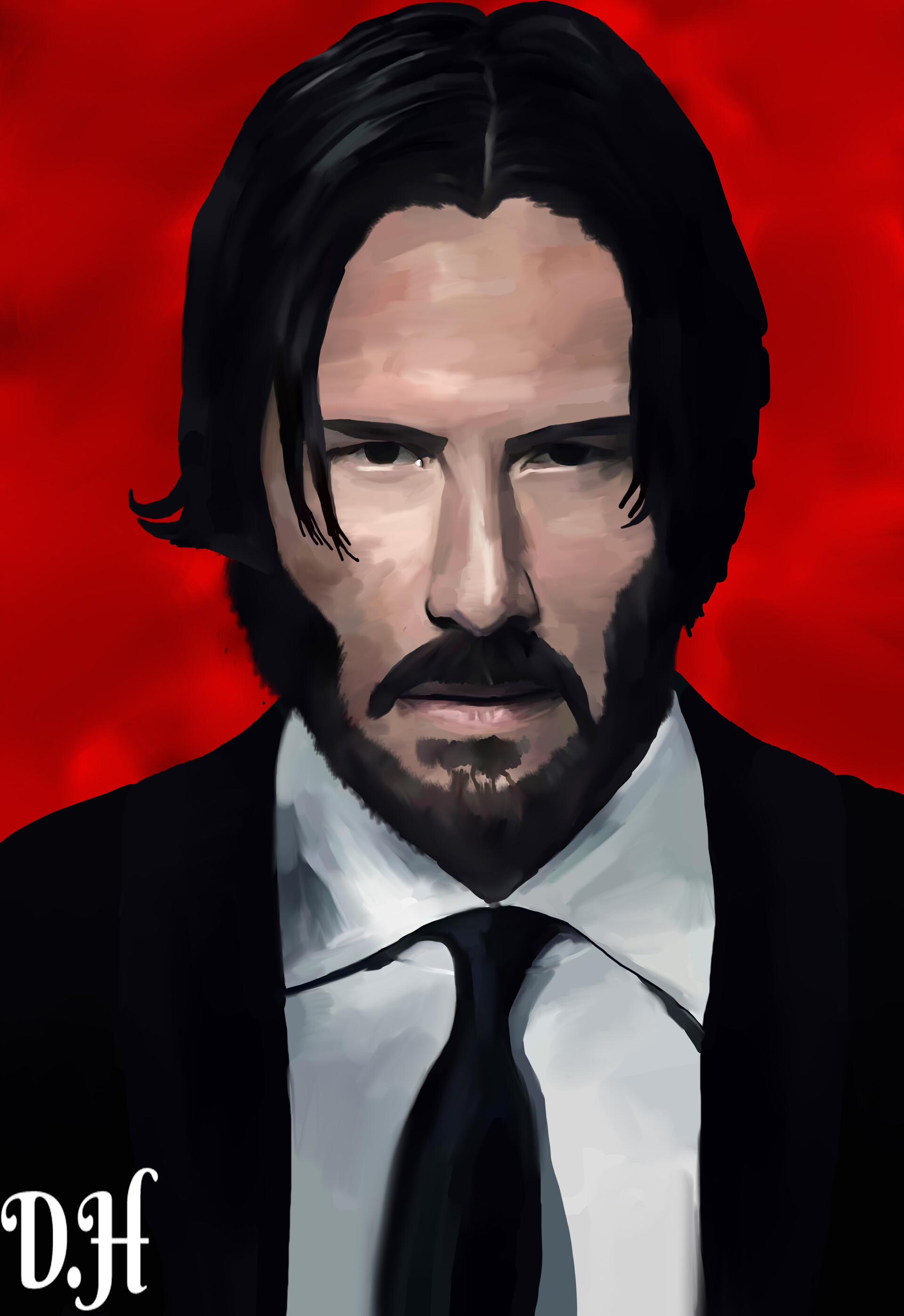 ArtStation - John Wick 4 Portrait