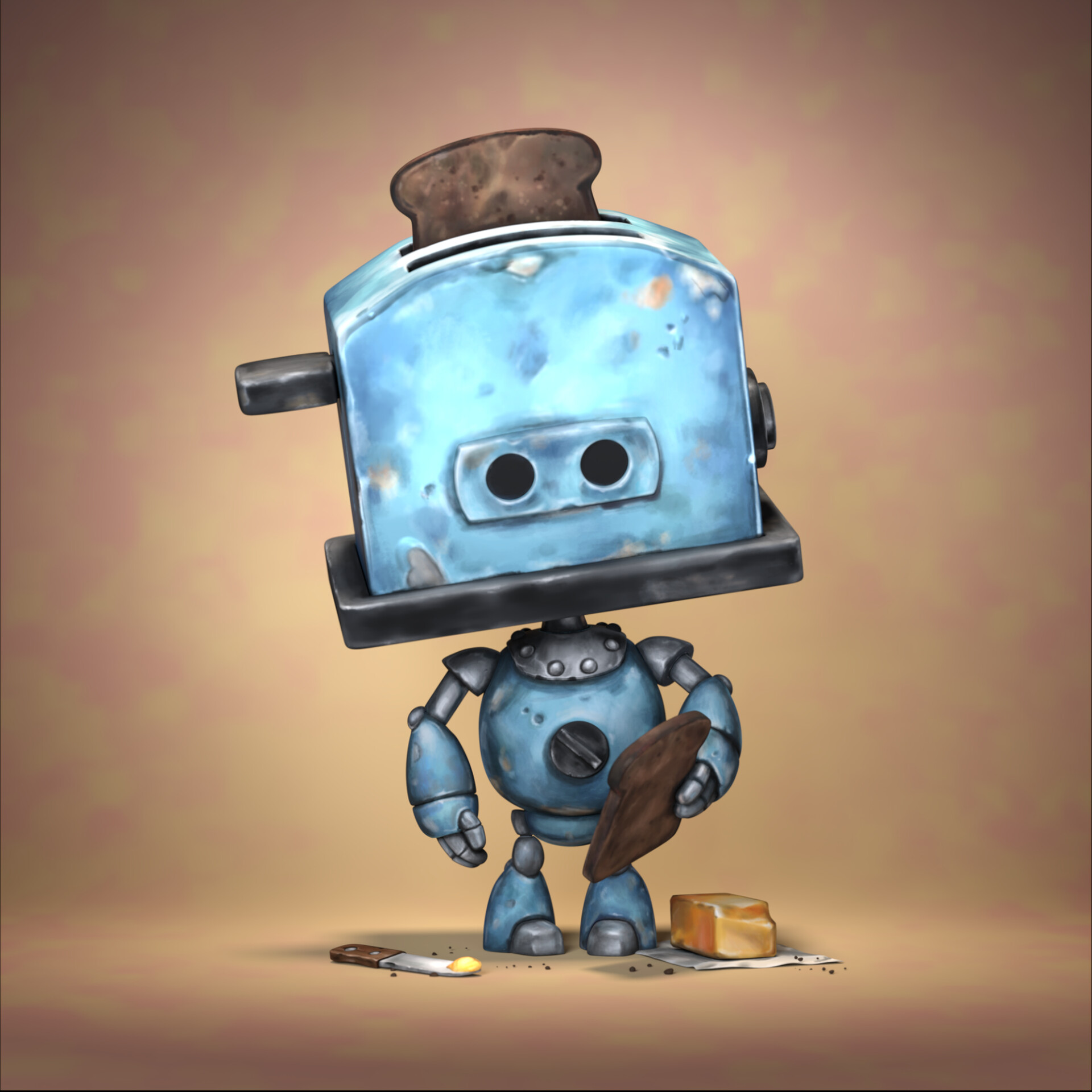 Aurélie ITTEN Toaster Robot