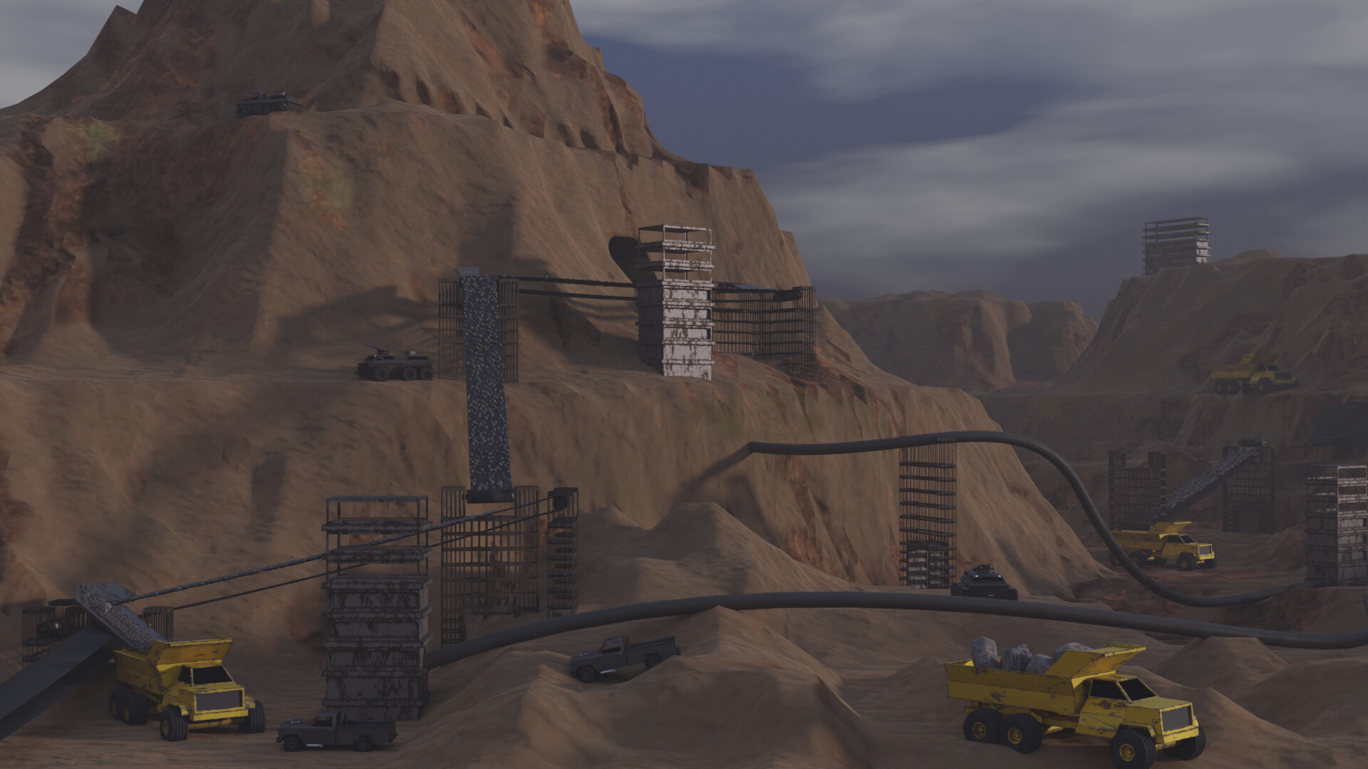 ArtStation Ore Mining Quarry