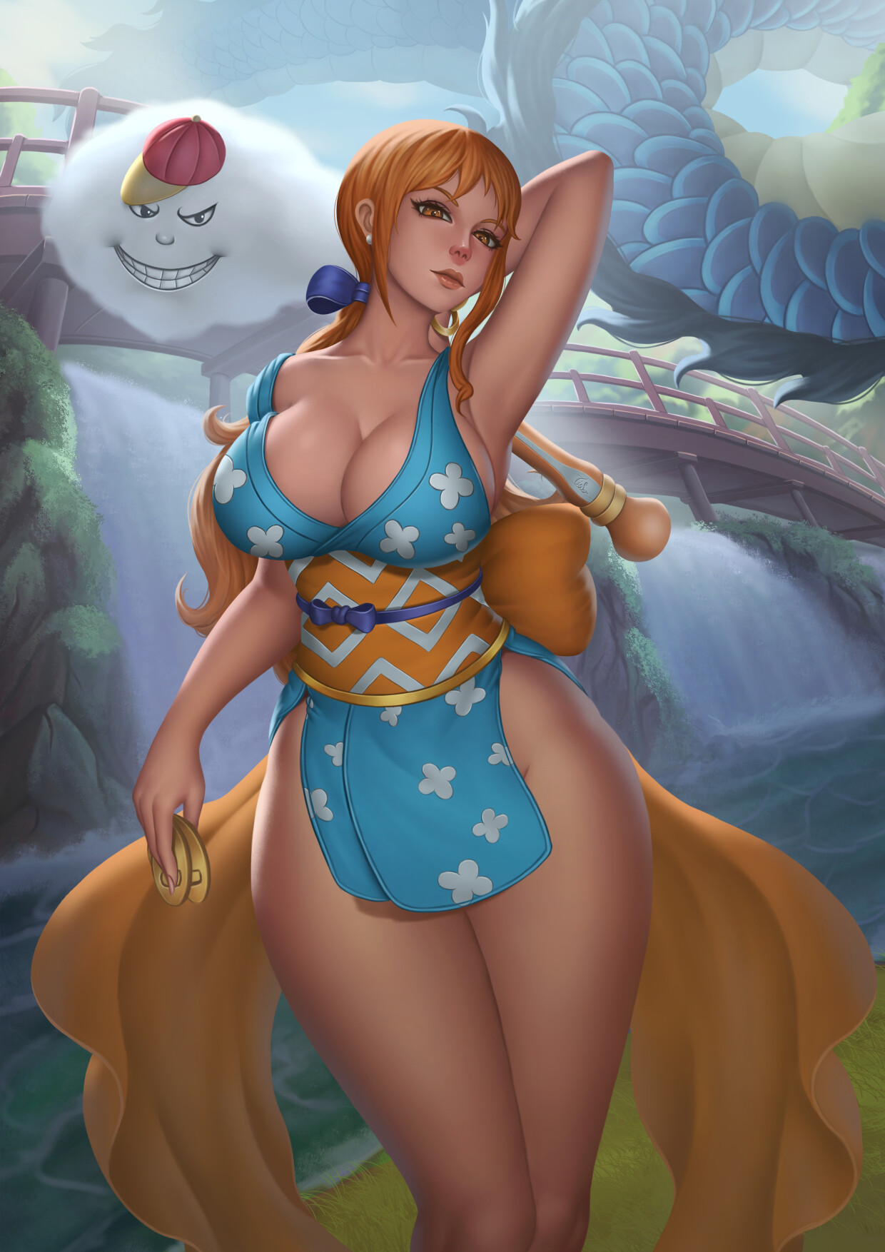 Artstation Nami Wano 