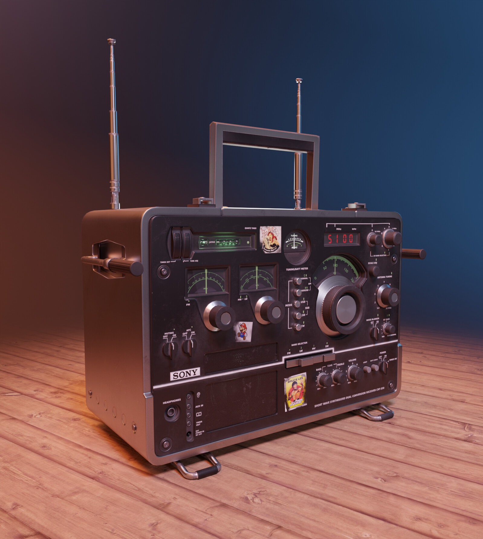 Radio: Sony CRF-320 by Julia Ti | Search by Muzli | Search by Muzli