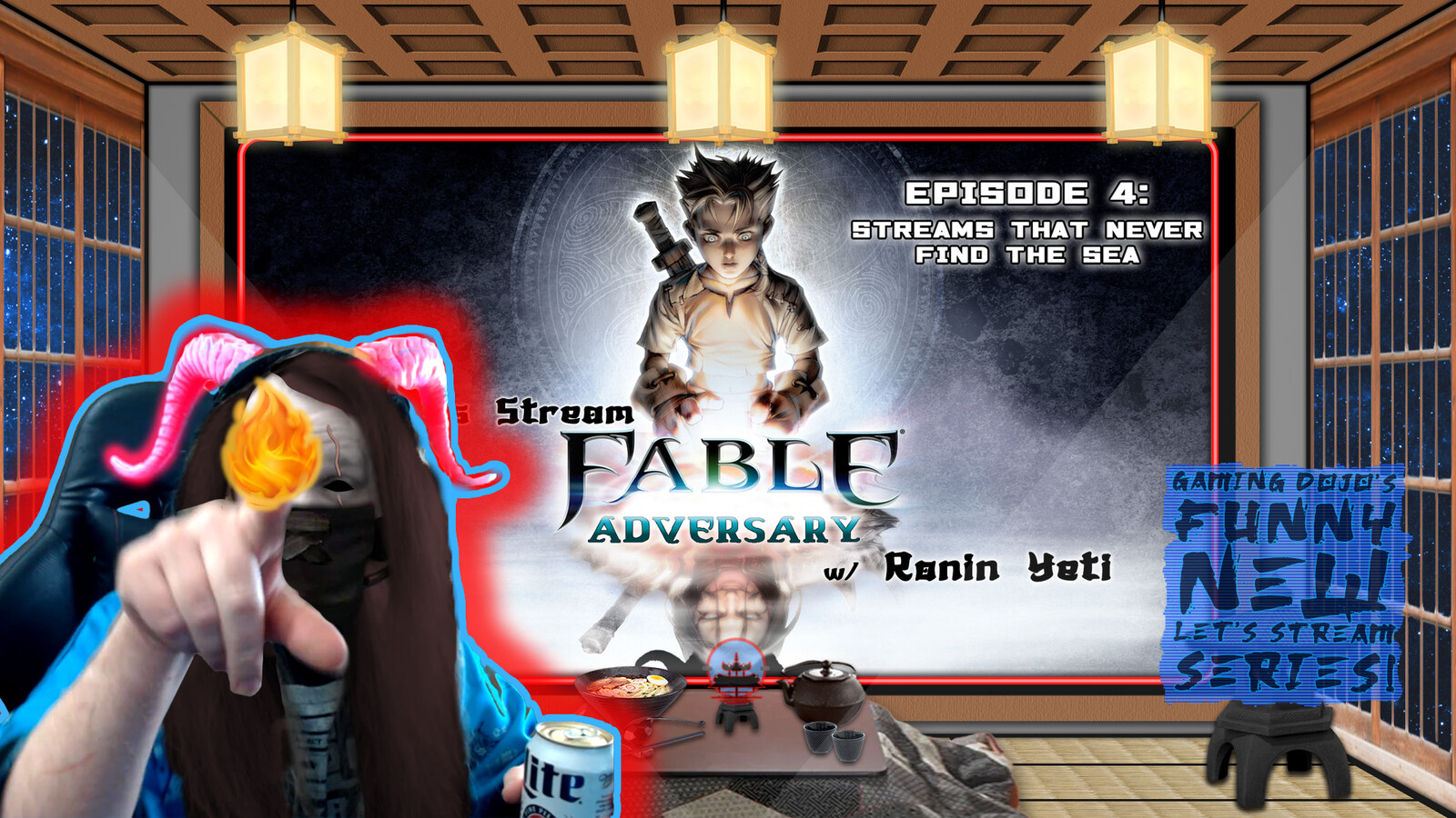 Let's Stream "Fable: Adversary" Episode 4 Image | Ronin Yeti Twitch Streaming