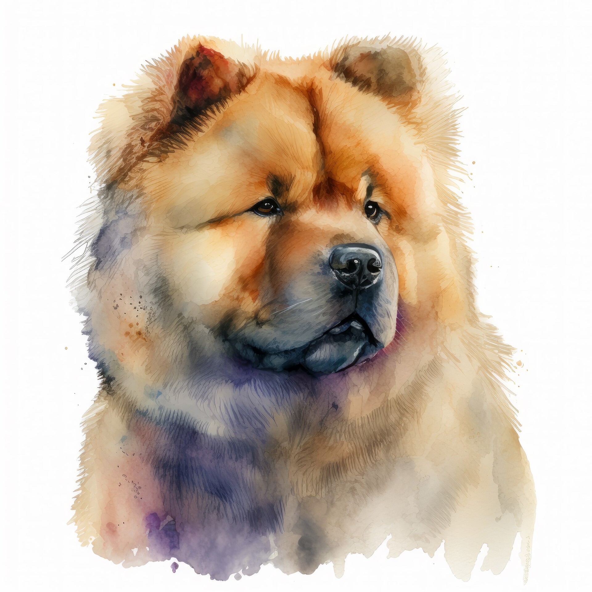Chow shop chow painting
