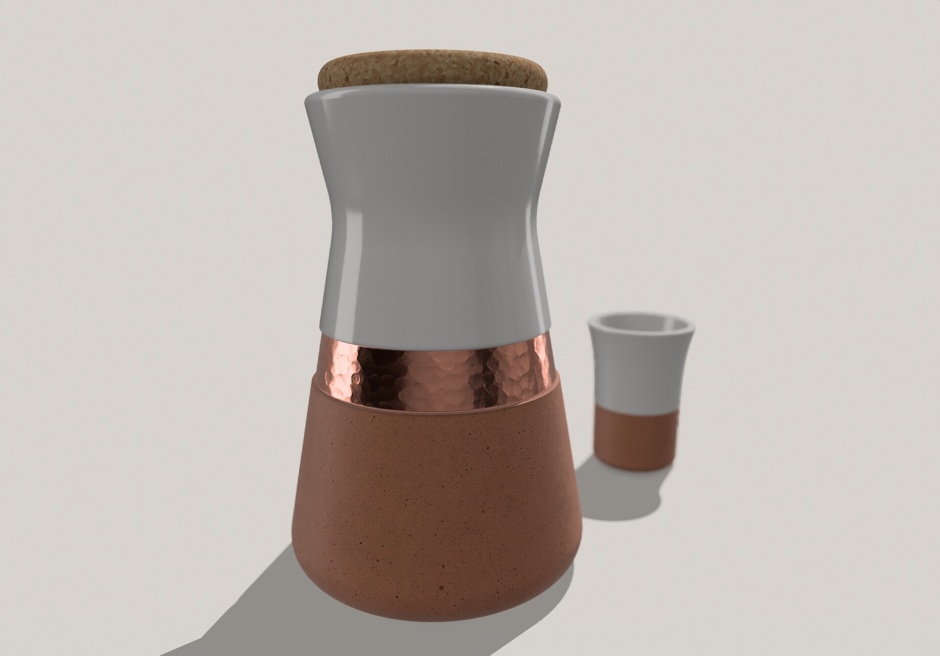 ArtStation - Pitcher and glass