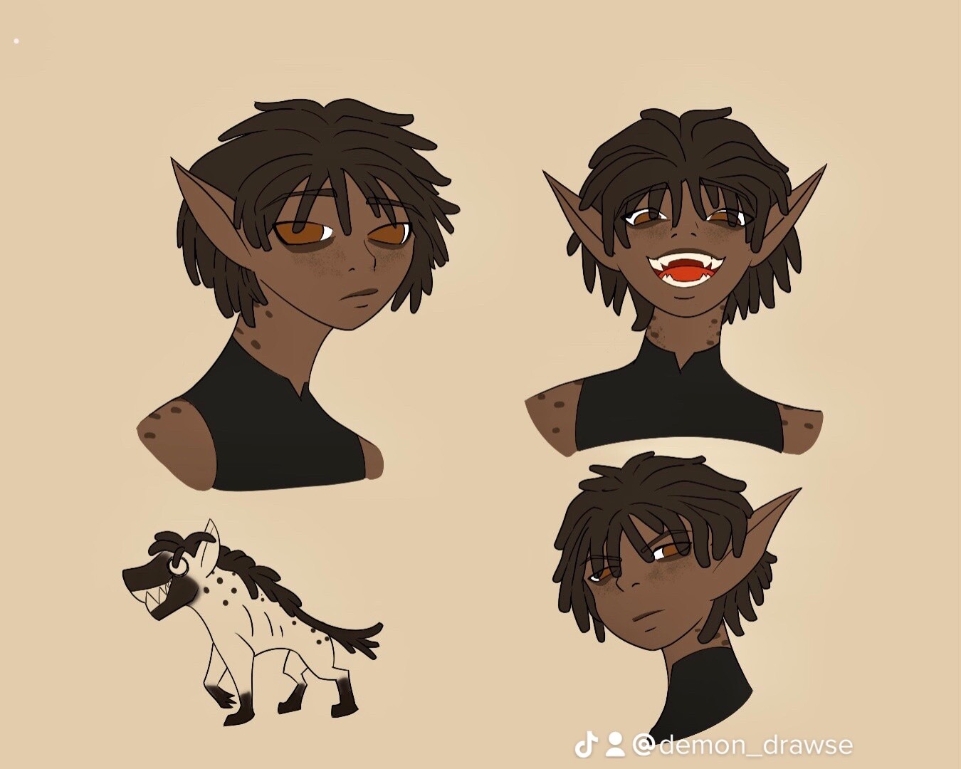 ArtStation Cheka, DnD Shifter Barbarian