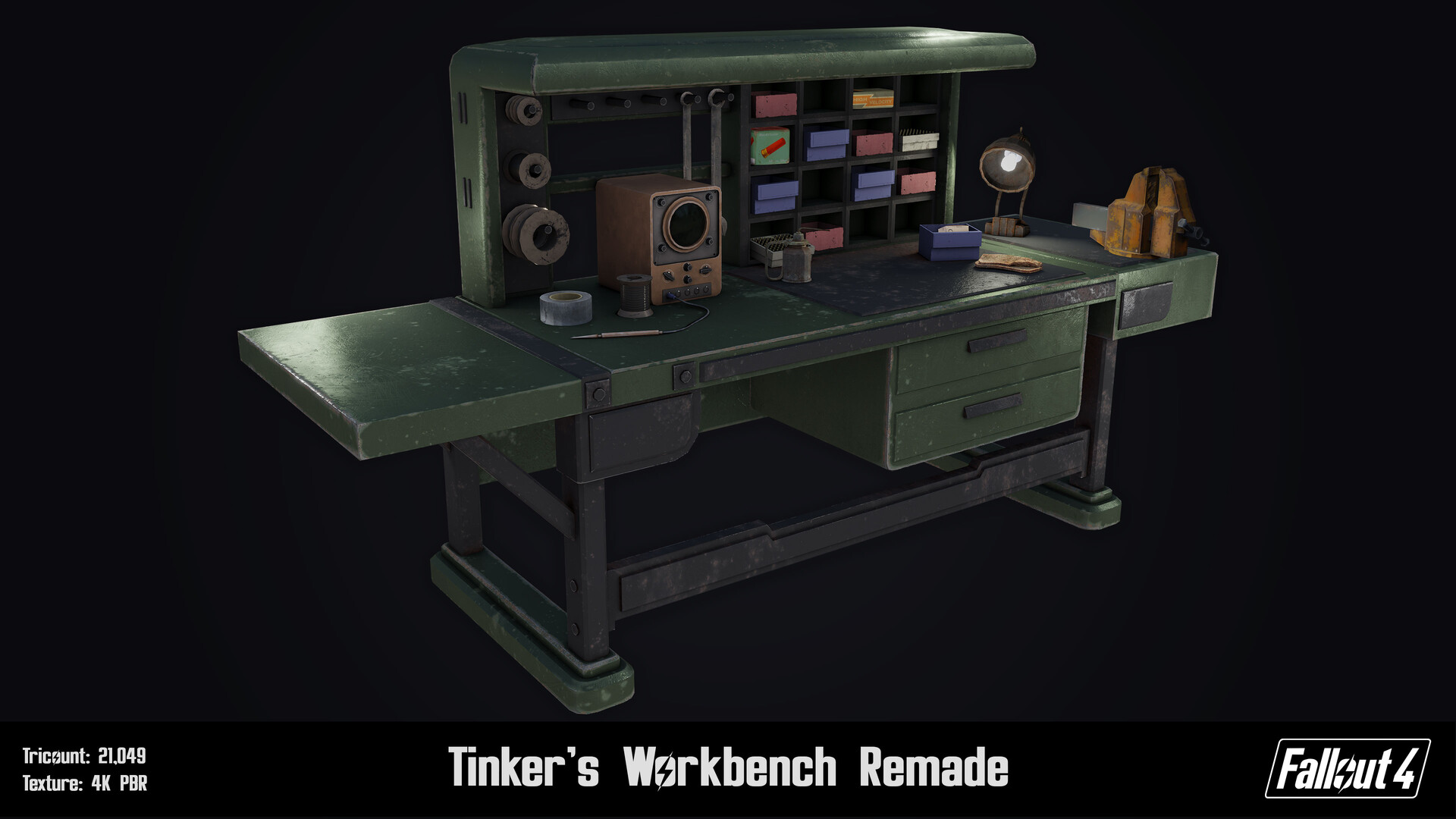 Artstation fallout 76 tinker s workbench