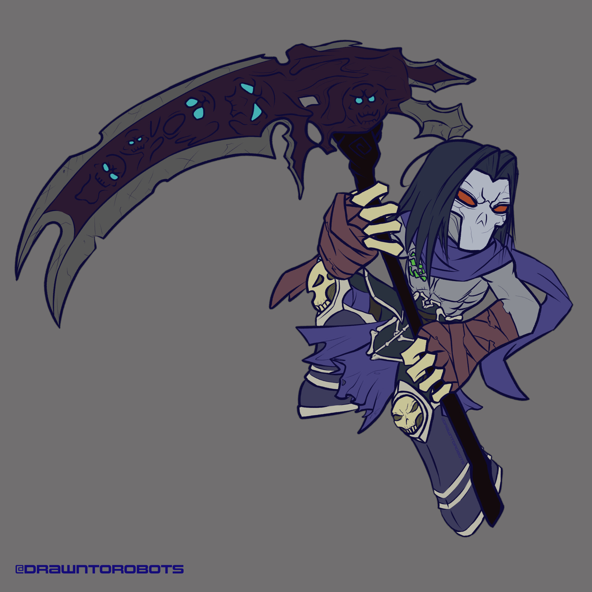 ArtStation - Death Chibi