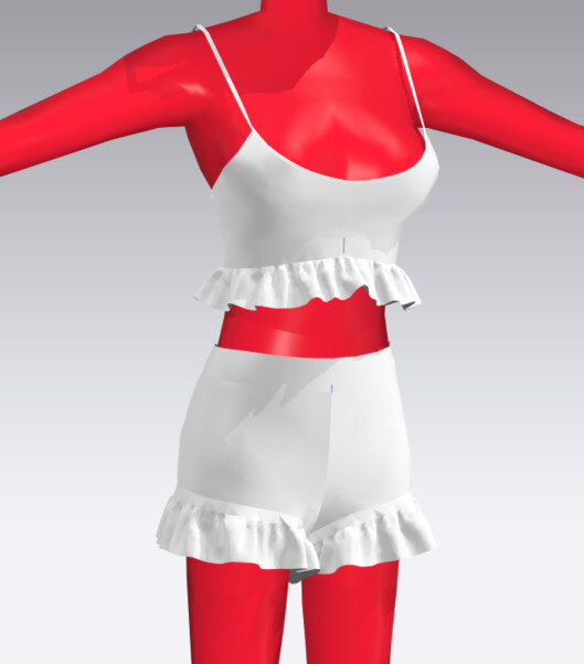 Basic Ruffle set Development