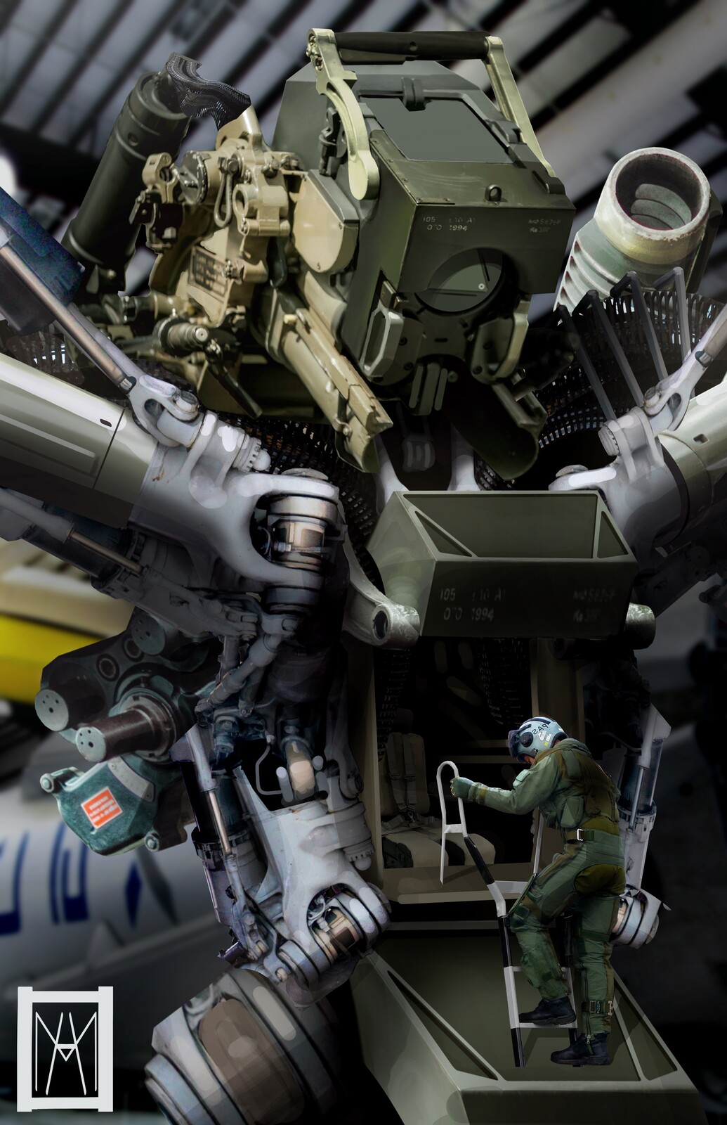 A mech under development has always been an idea I wanted to play with and I think I’ll do more after this.