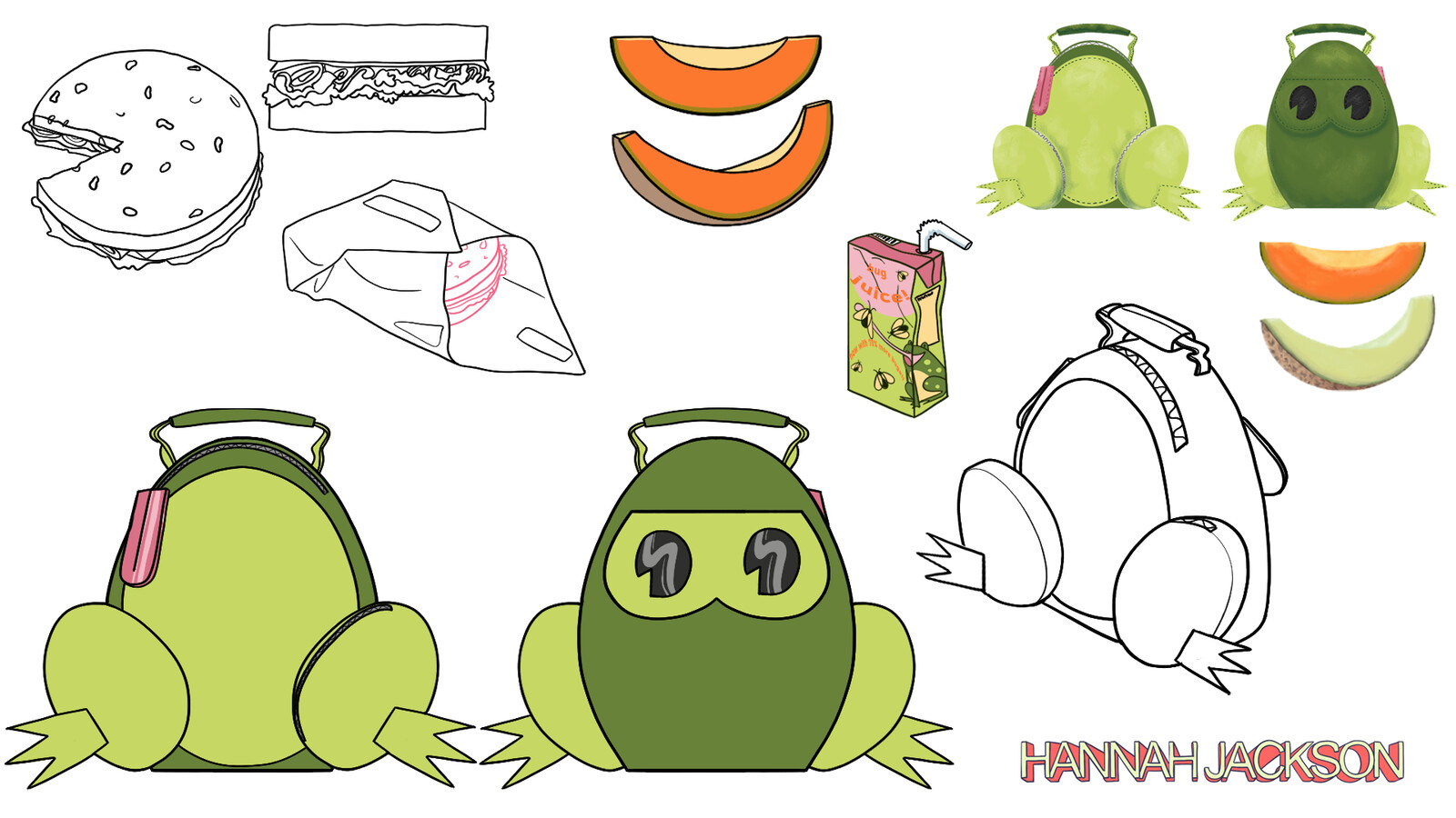 Frog lunch - Prop design