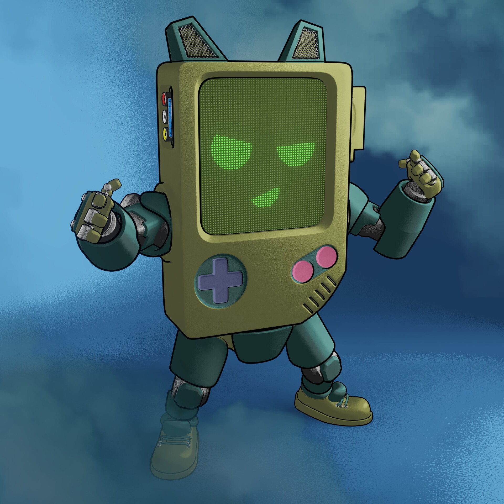 ArtStation GameBoT ArtStation GameBoT