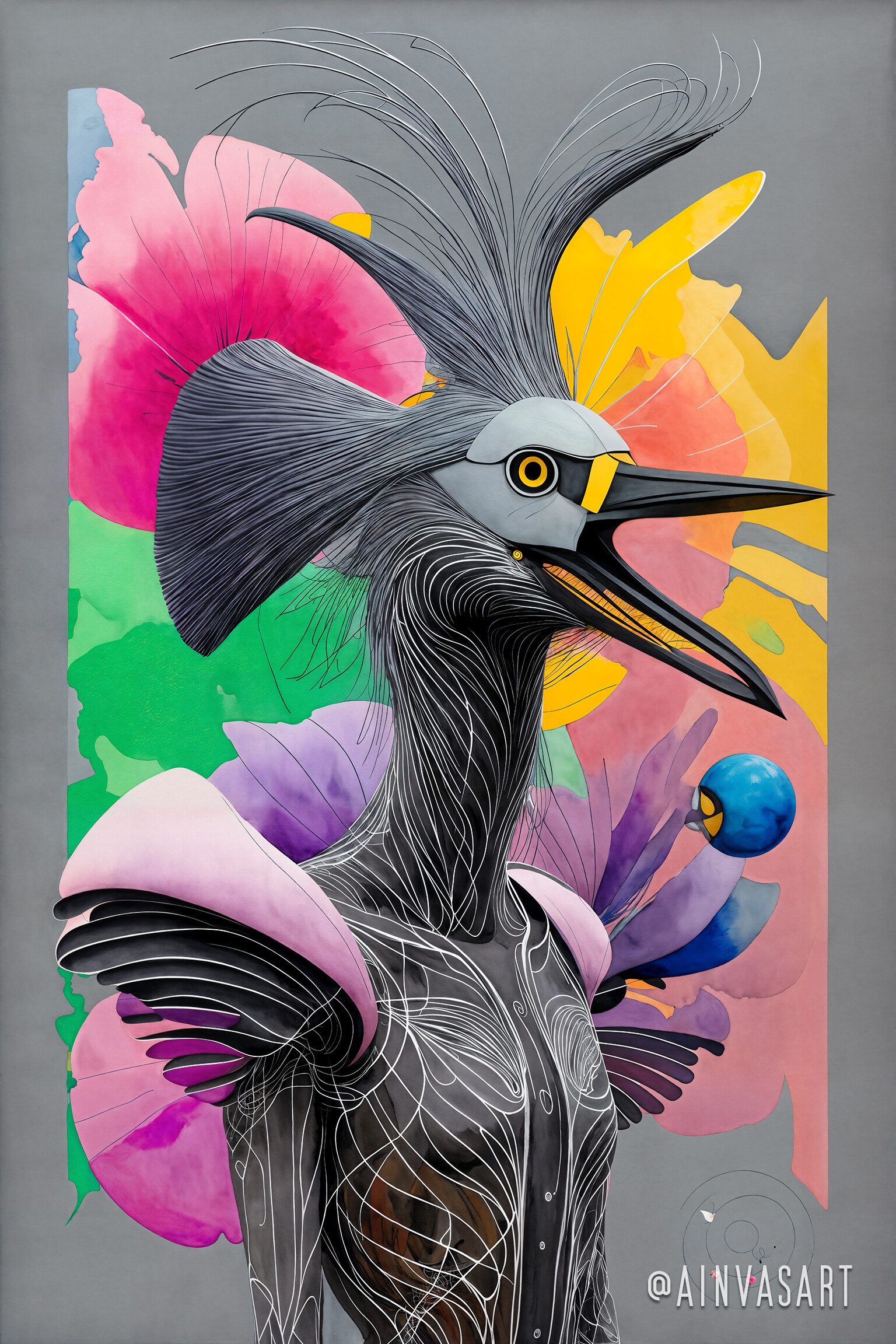 ArtStation Heron