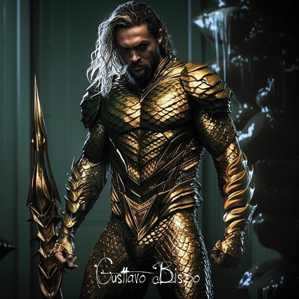 ArtStation - Aquaman By Gusttavo Bispo