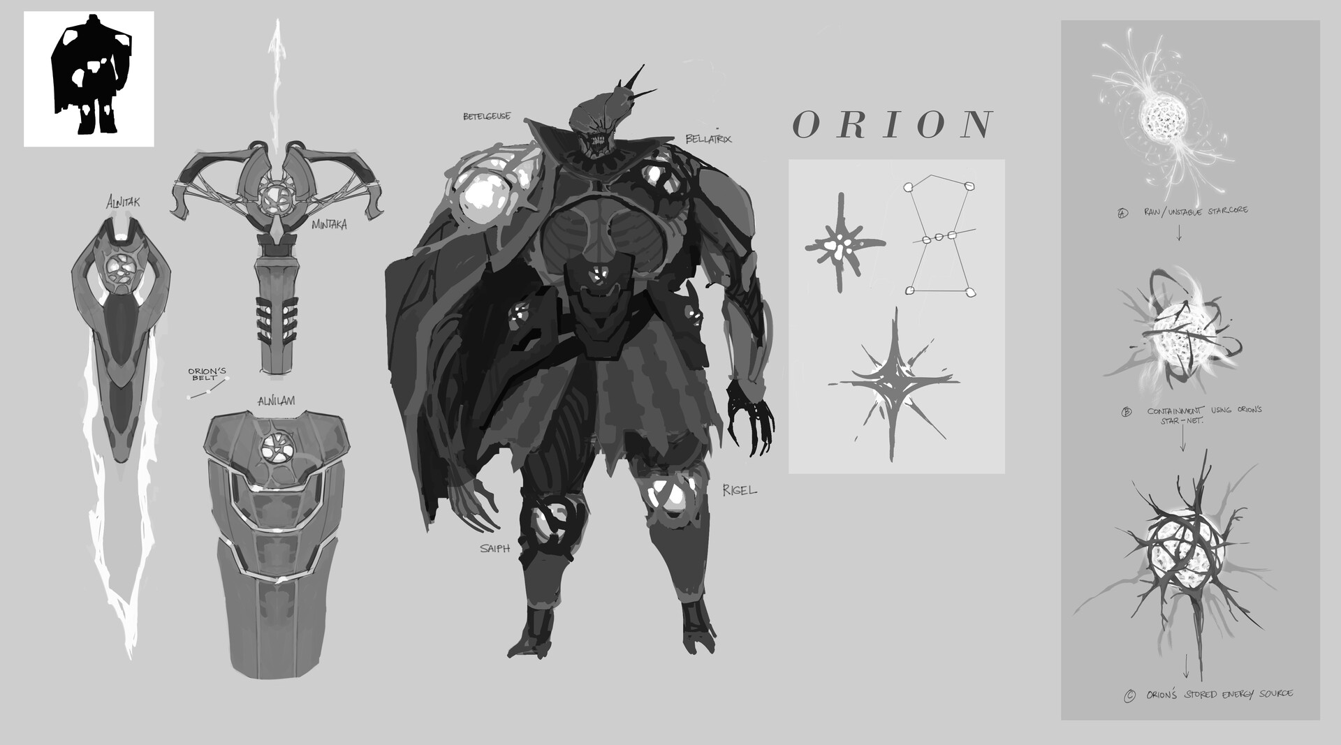 ArtStation - Heroine and Orion