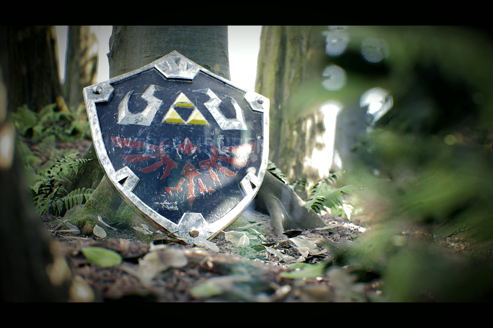 ArtStation - Zelda: Breath of the Wild - Hylian Shield
