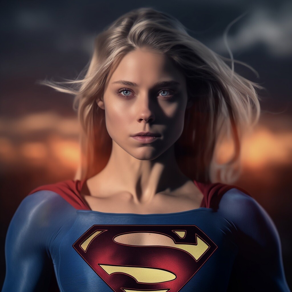 ArtStation - Supergirl Portrait