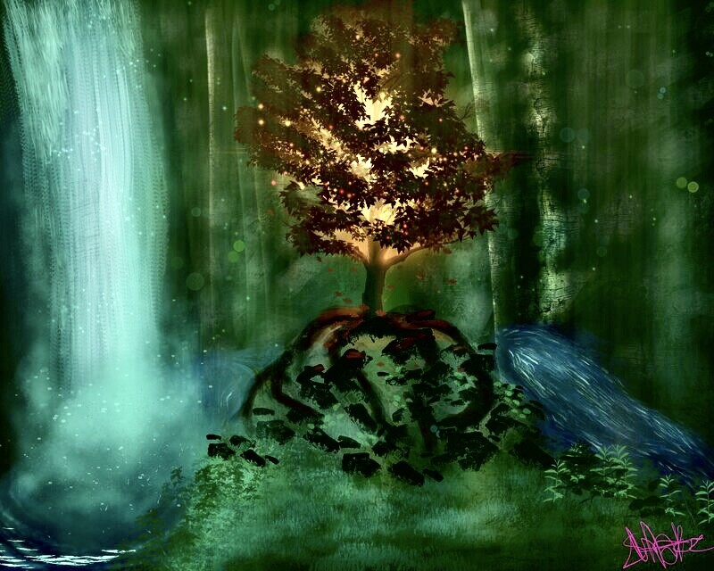 ArtStation Forever Tree V&H Fan Art