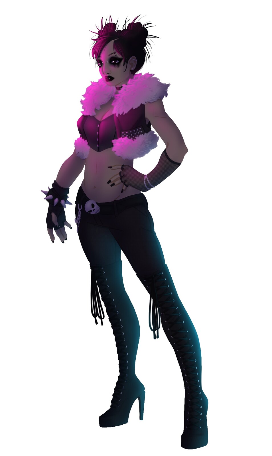 The finished piece after applying the critiques given to me