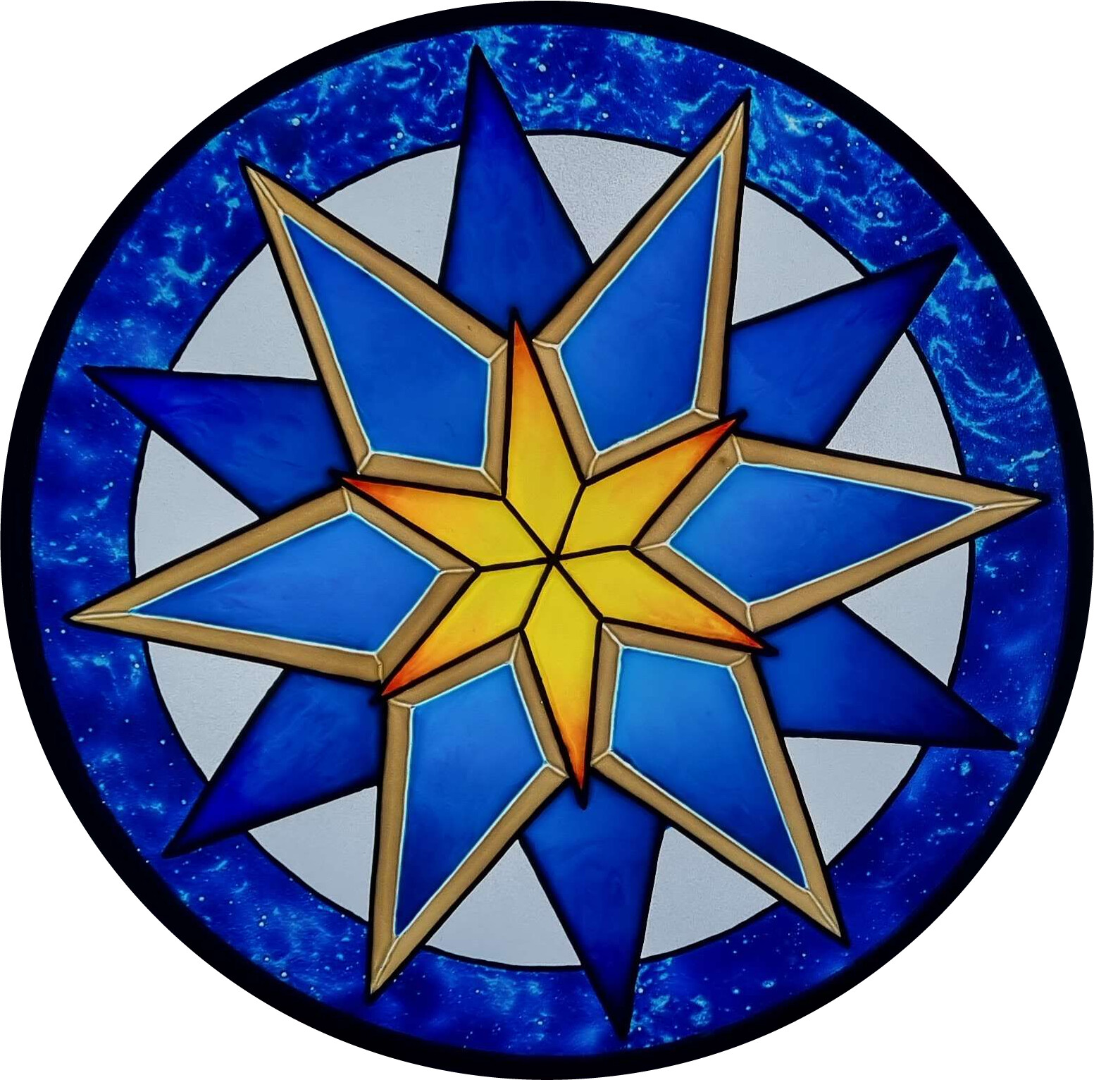 ArtStation Star Glass Suncatcher