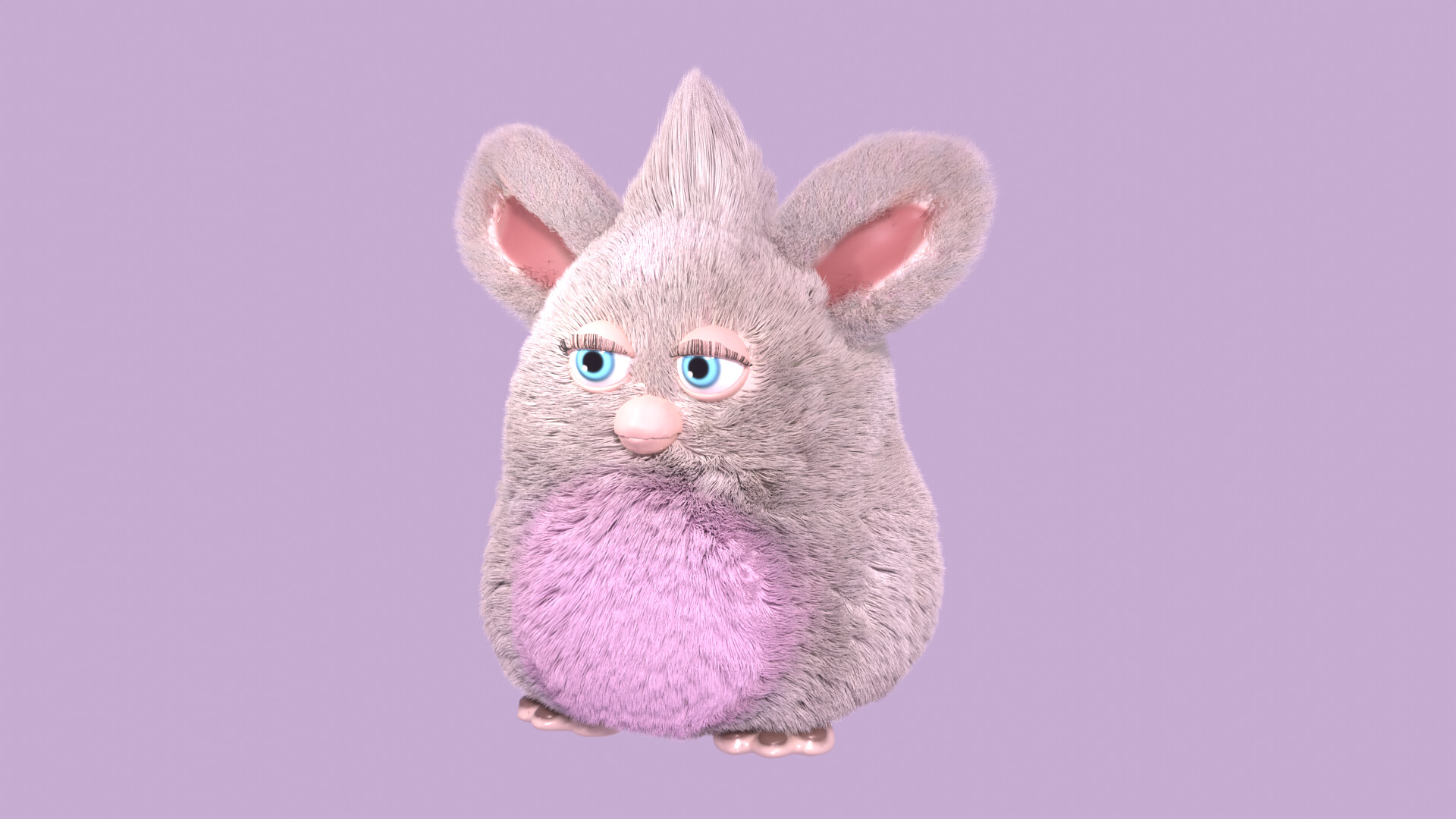 ArtStation Furby 2005 version model