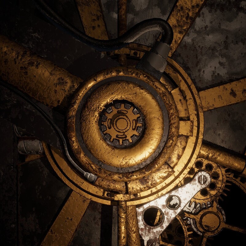 Clockwork Vault Puzzle