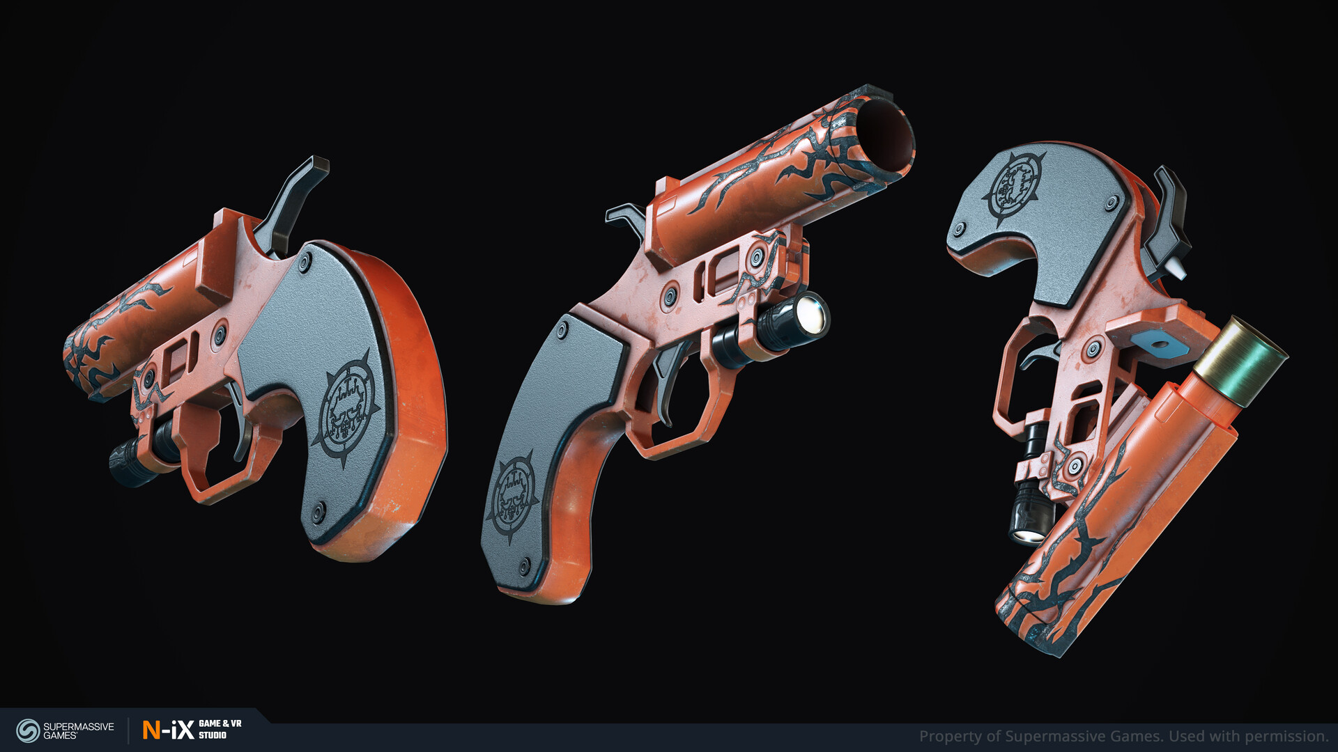 NiX Game & VR Studio Switchback VR Flare Gun