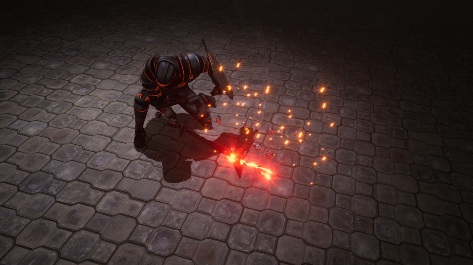 Explosion: Rocks