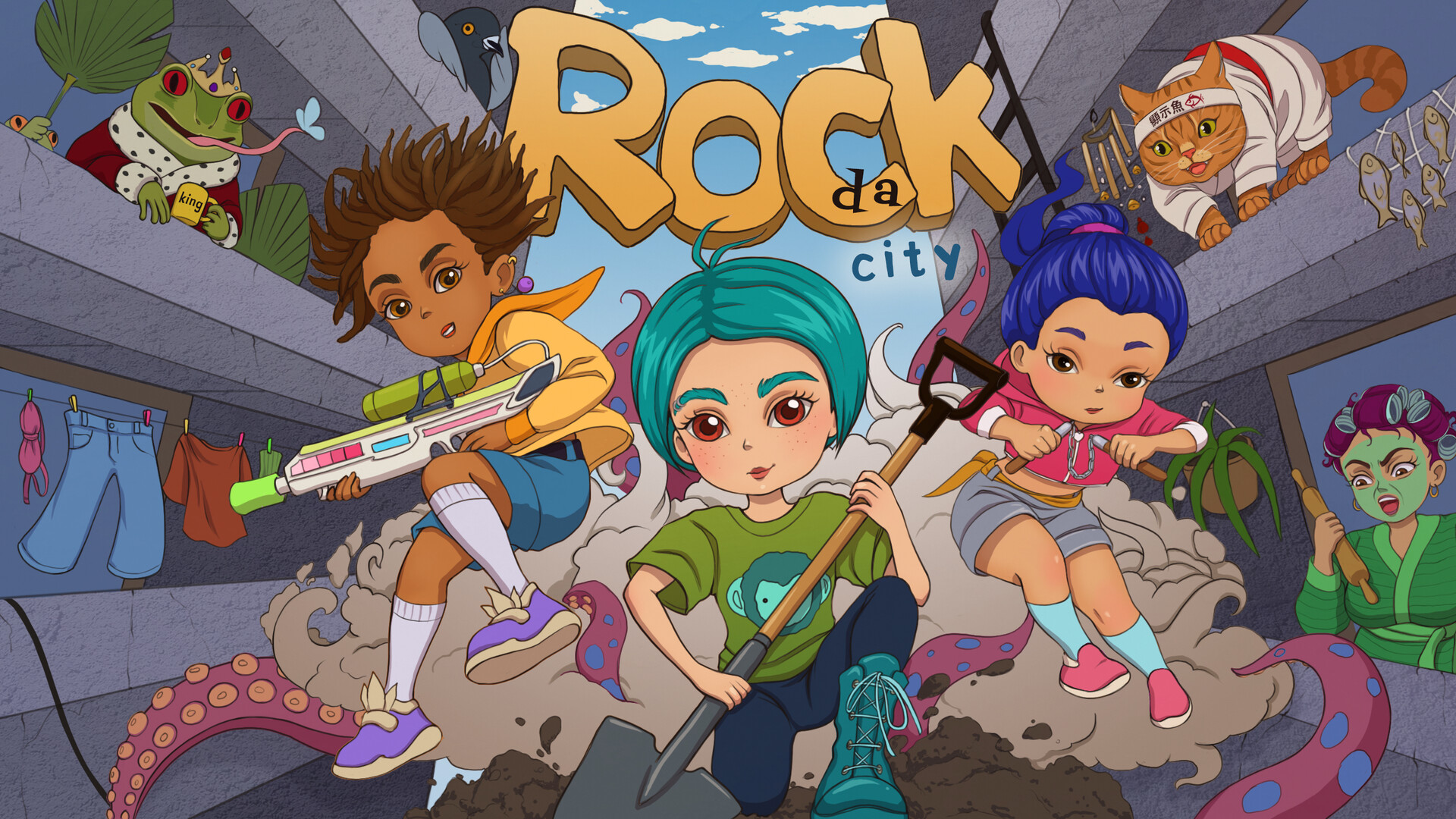 ArtStation - Rock da city