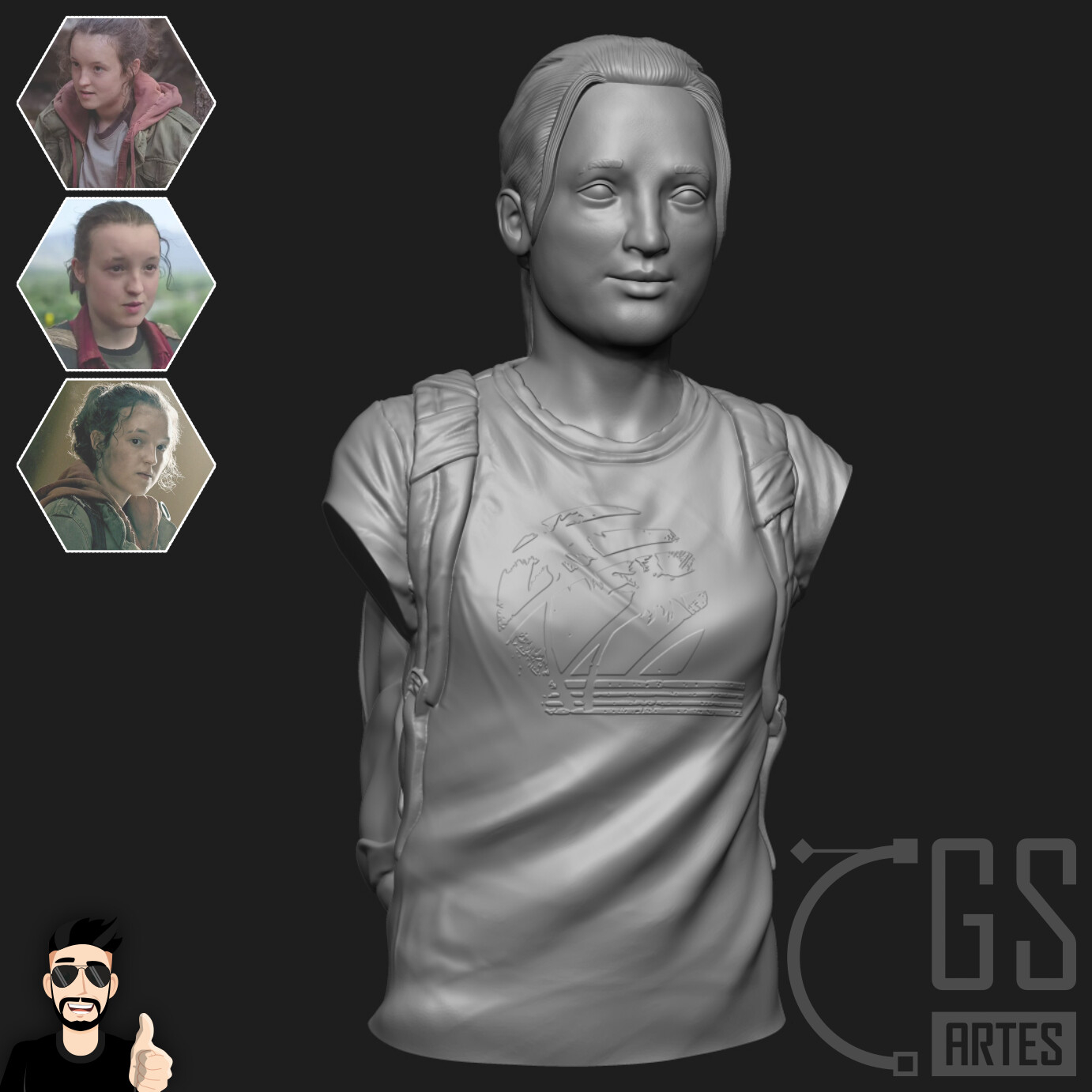ArtStation - The Last of us part 2 - Ellie 3d model