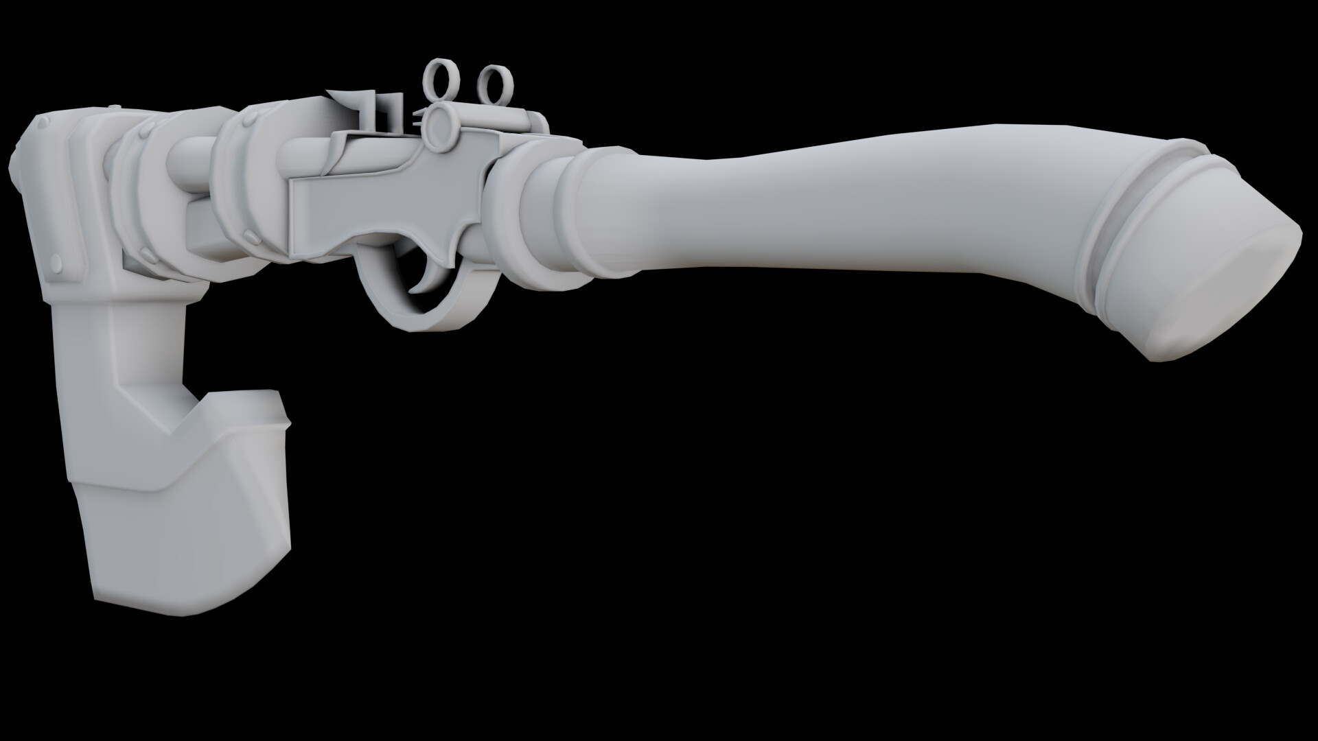 Alexander Luna Shotgun Axe Model