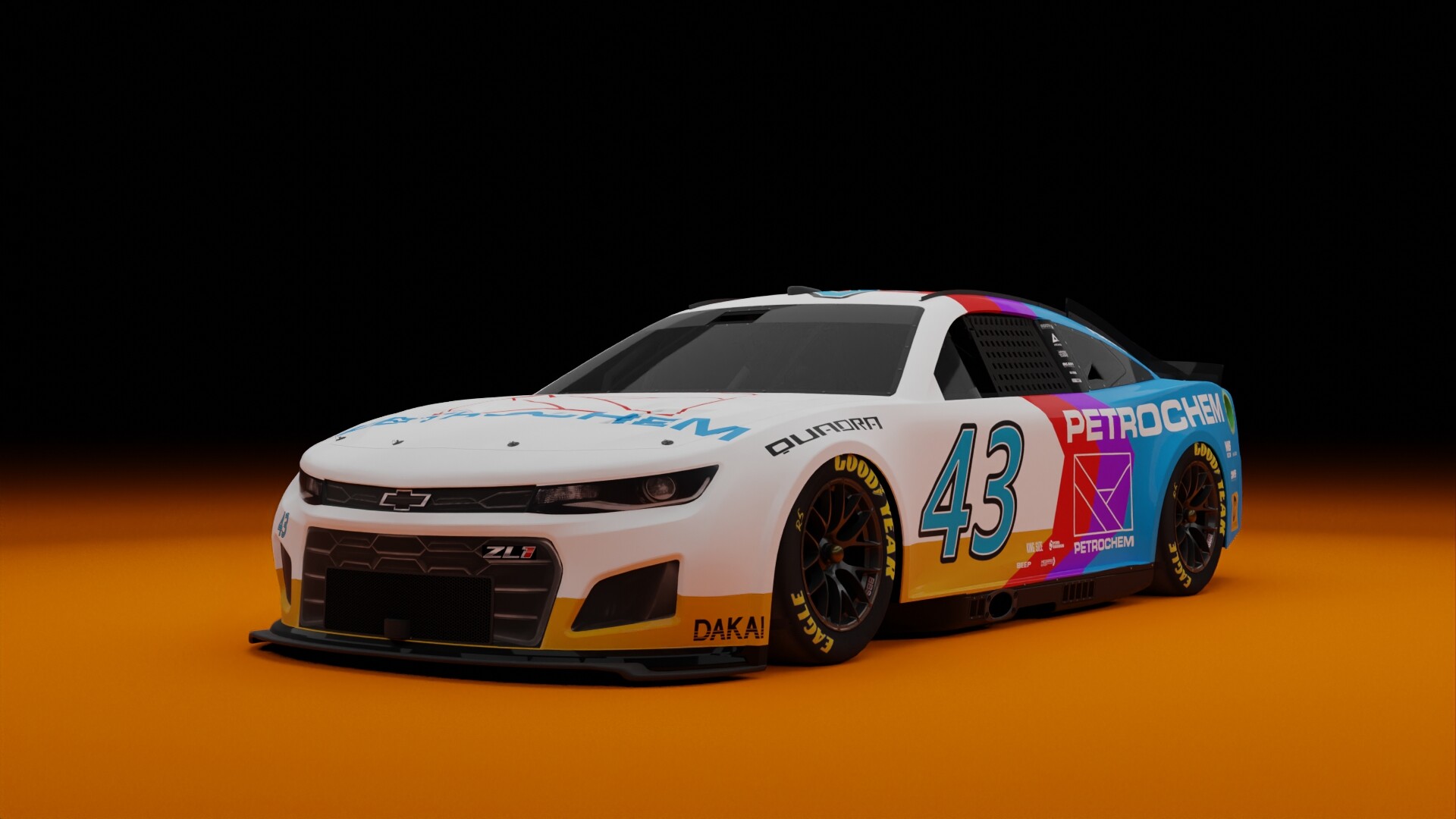 ArtStation NASCAR Chevrolet Camaro Petrochem livery